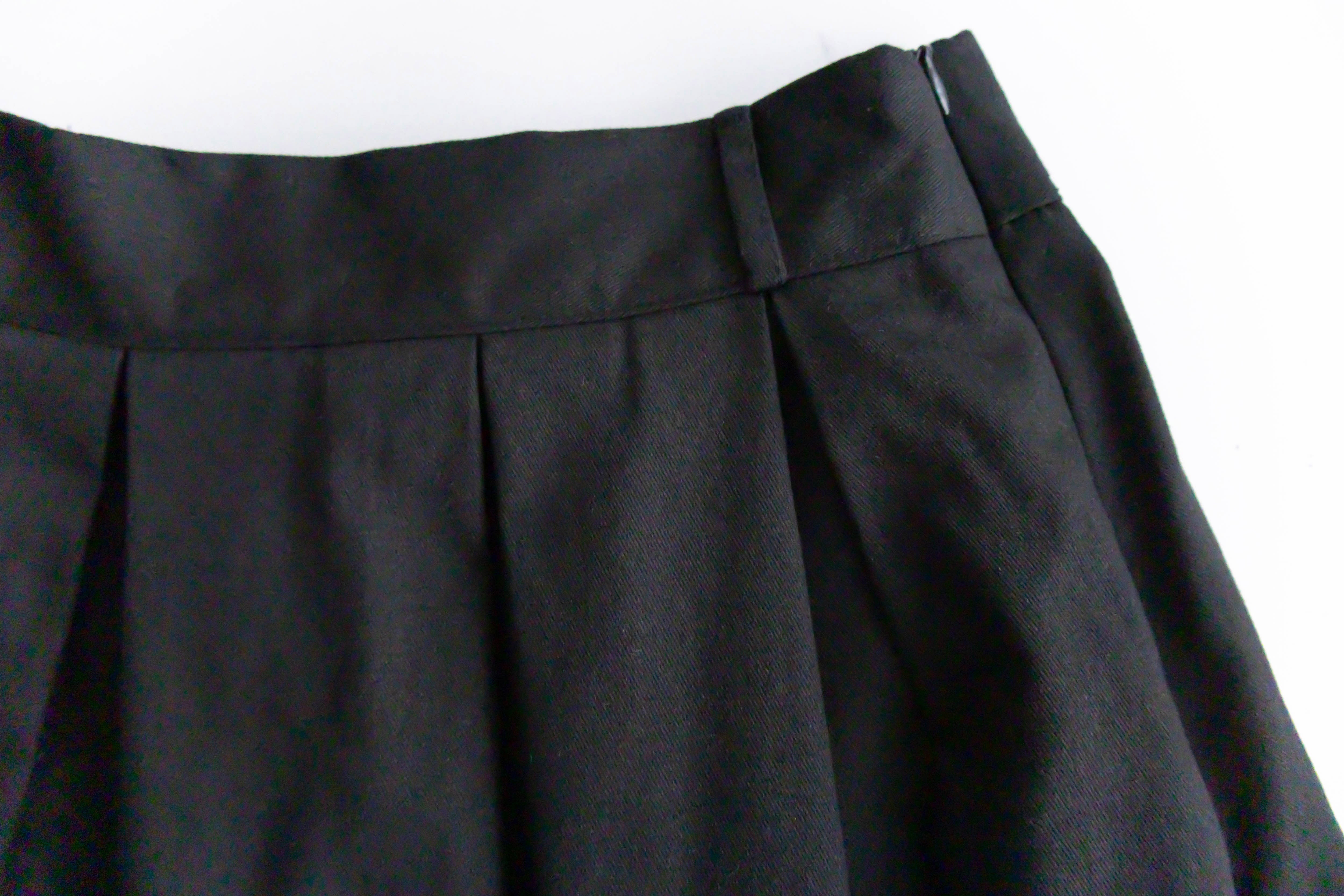 Pleated Midi 百搭純色內百褶中長裙, Skirt/ SK8737