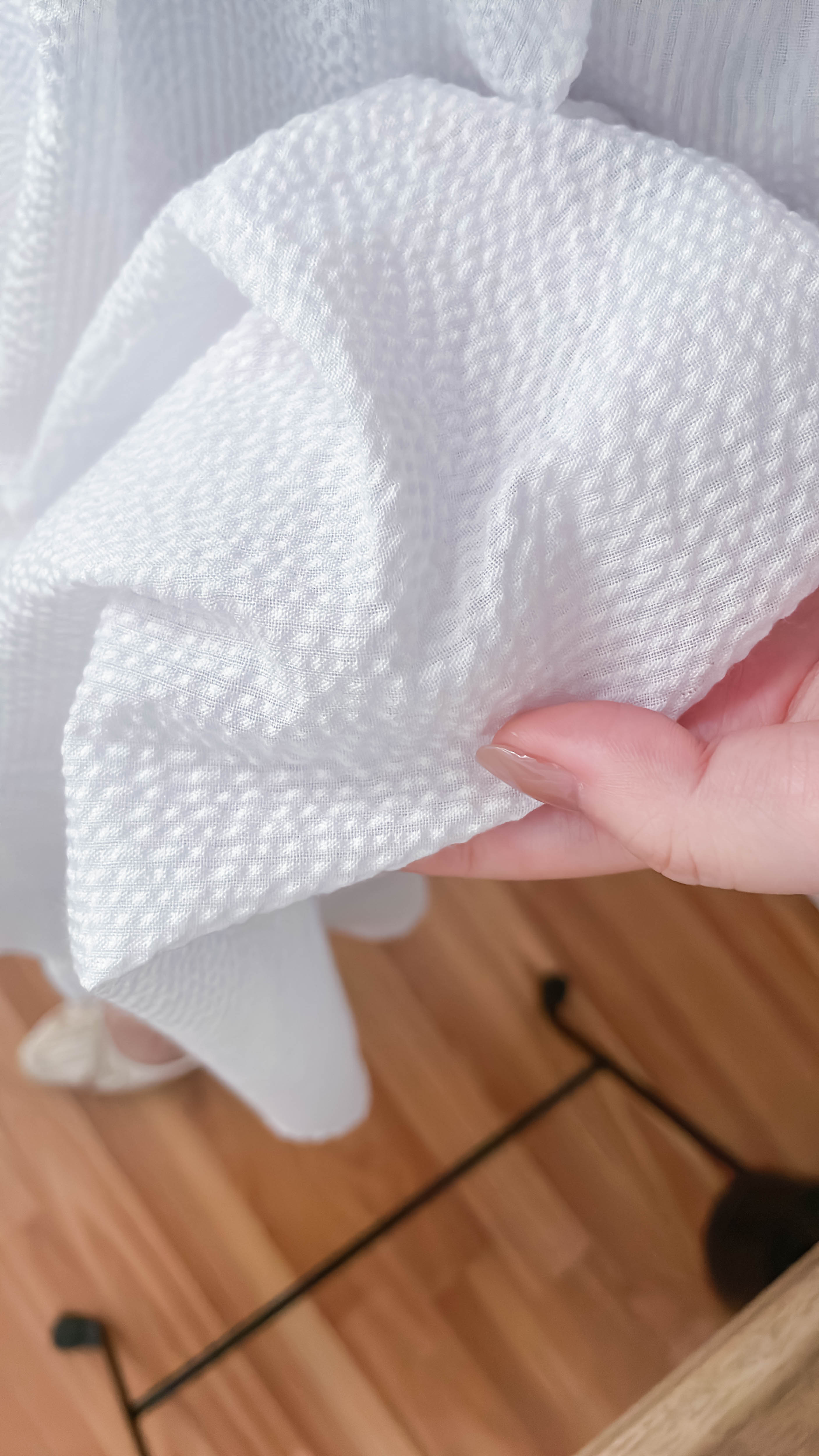 Pocket Stripe 口袋暗直紋後橡筋輕盈半身裙, Skirt/ SK8720