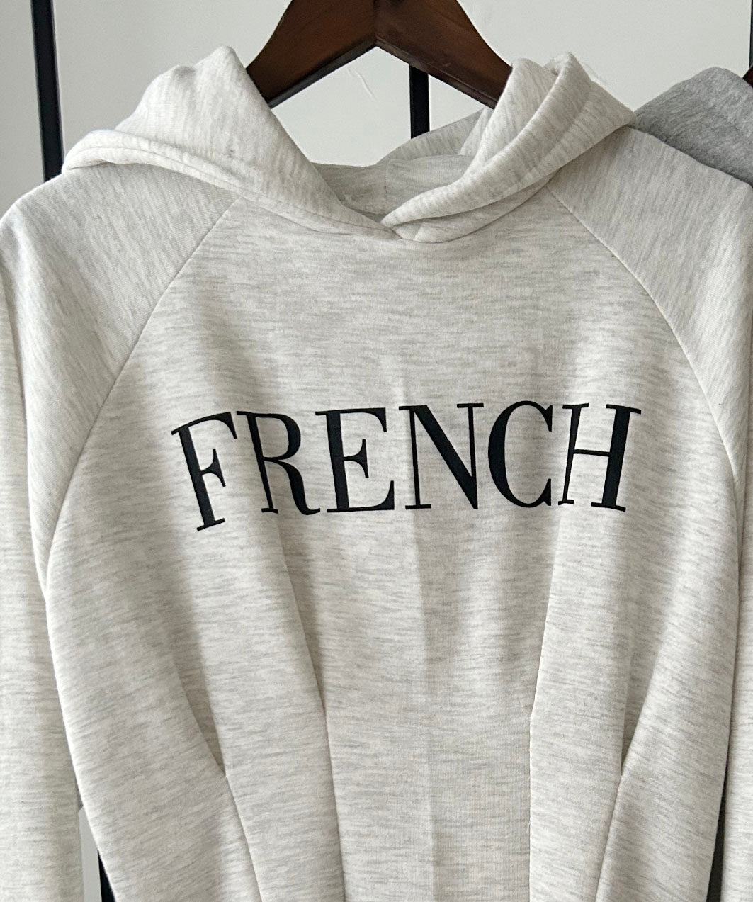 FRENCH HOODIES 舒適全彈性顯瘦修腰衛衣連身裙, Dress/ DS9367