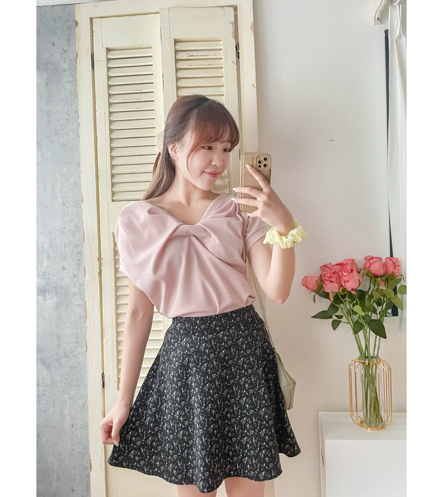 Garden 清雅花枝防走光百搭防皺花裙, Skirt/ SK8726 (Ivory sold out)