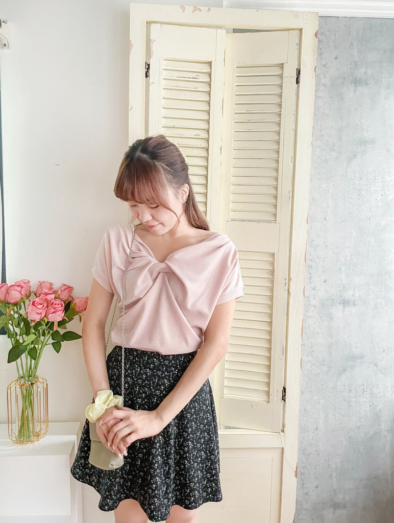 Garden 清雅花枝防走光百搭防皺花裙, Skirt/ SK8726 (Ivory sold out)