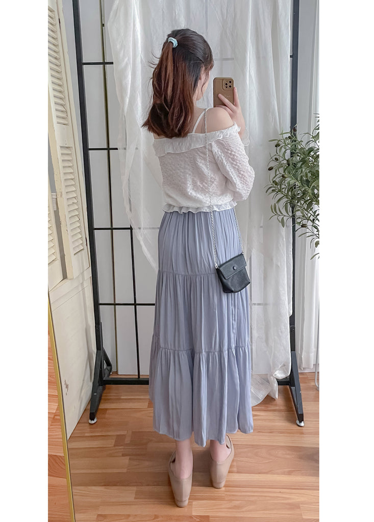 Fairy Touch 優雅高質垂感仙氣飄飄傘裙, Skirt/ SK8732