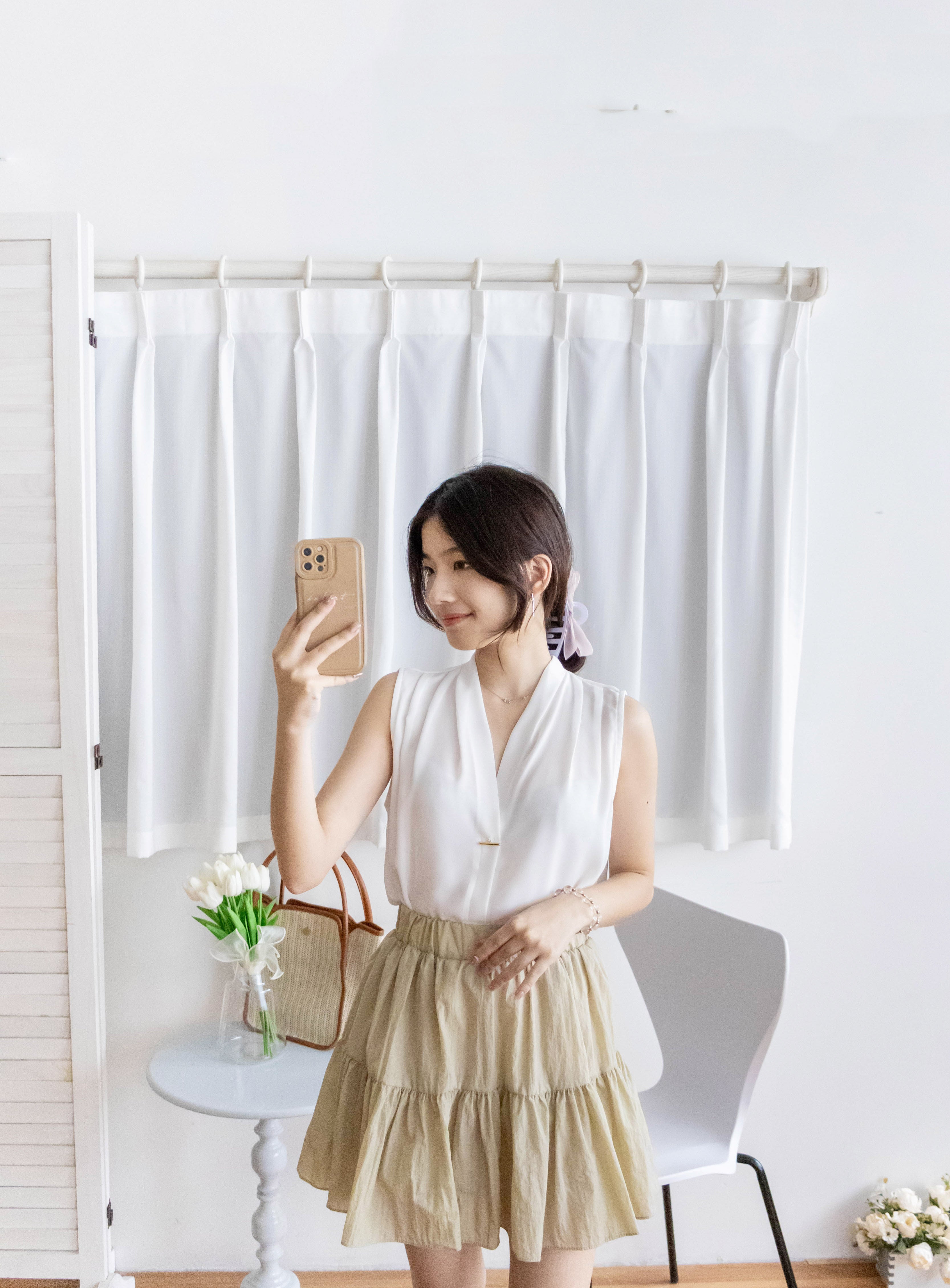 夏日必備防走光裙褲, Skirt Pants/ PT8390