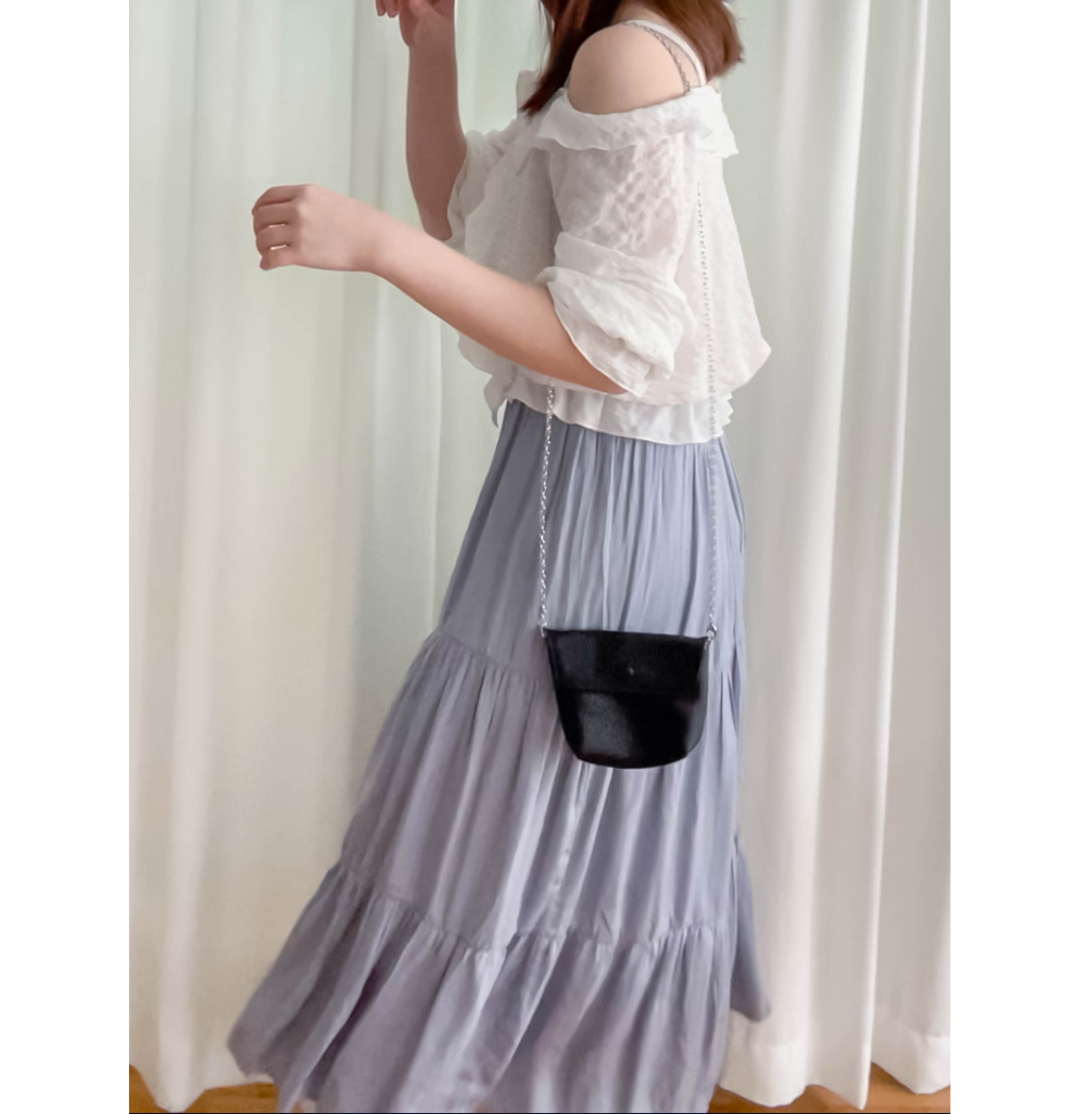 Fairy Touch 優雅高質垂感仙氣飄飄傘裙, Skirt/ SK8732