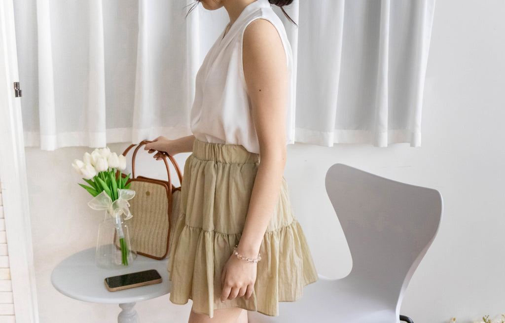夏日必備防走光裙褲, Skirt Pants/ PT8390