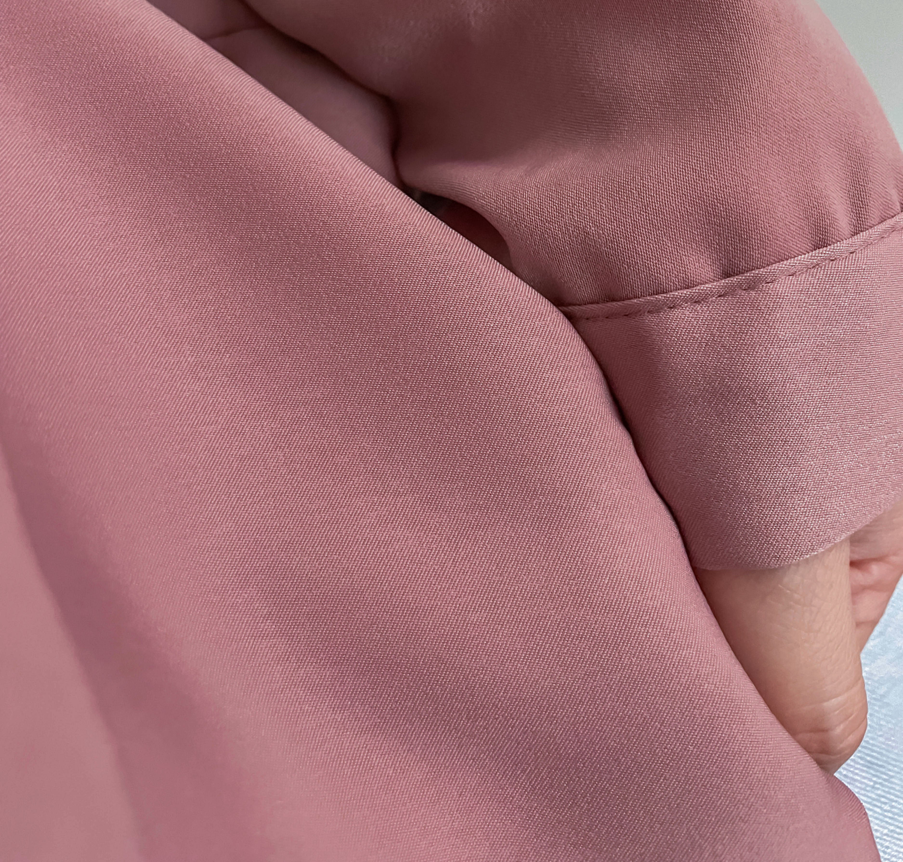 Champagne 復古氣質翻領香檳光澤銅鈕, Blouse/ BU8974 (香檳ROSE Palevioletred sold out)