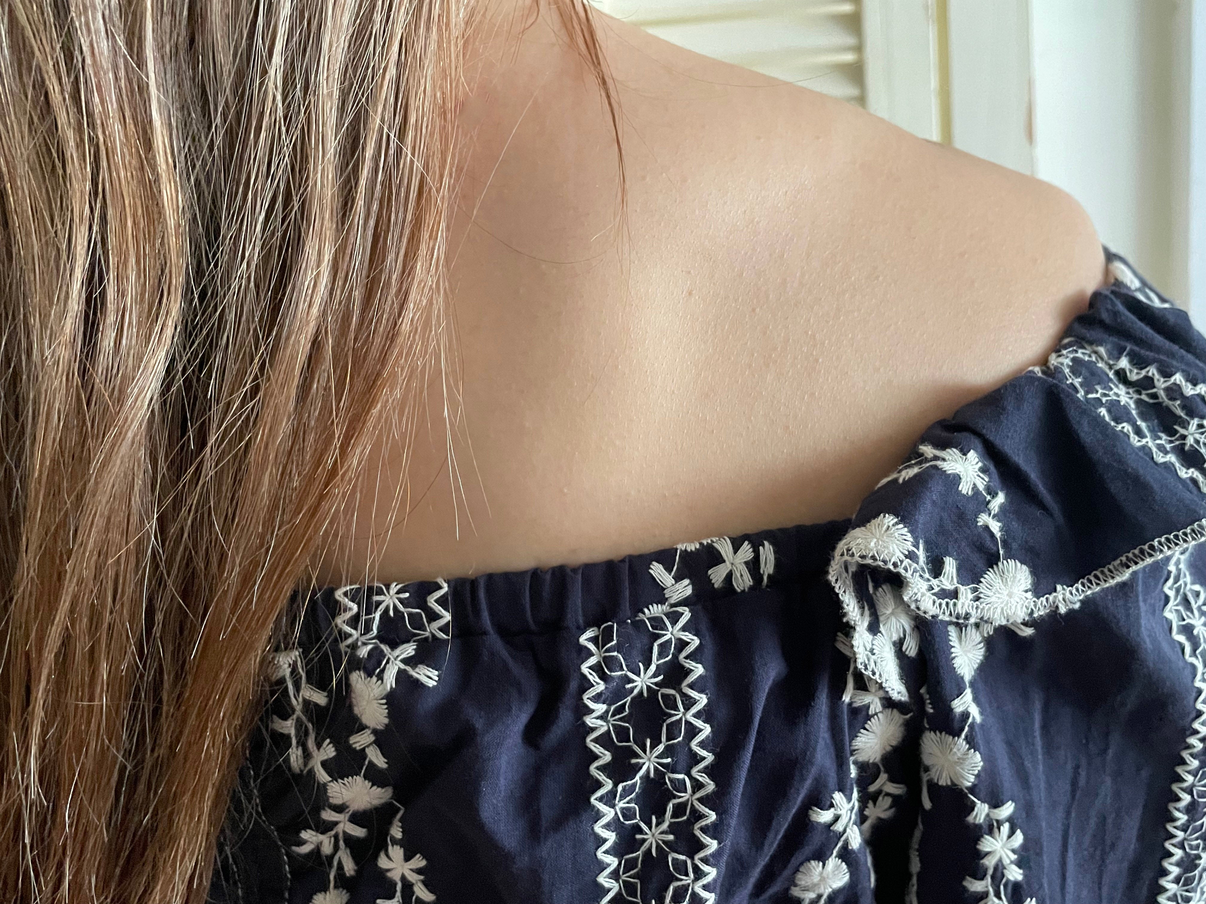Ethnic 民族繡花修腰傘形上衣, Blouse/ BU8978 (不設訂貨款)