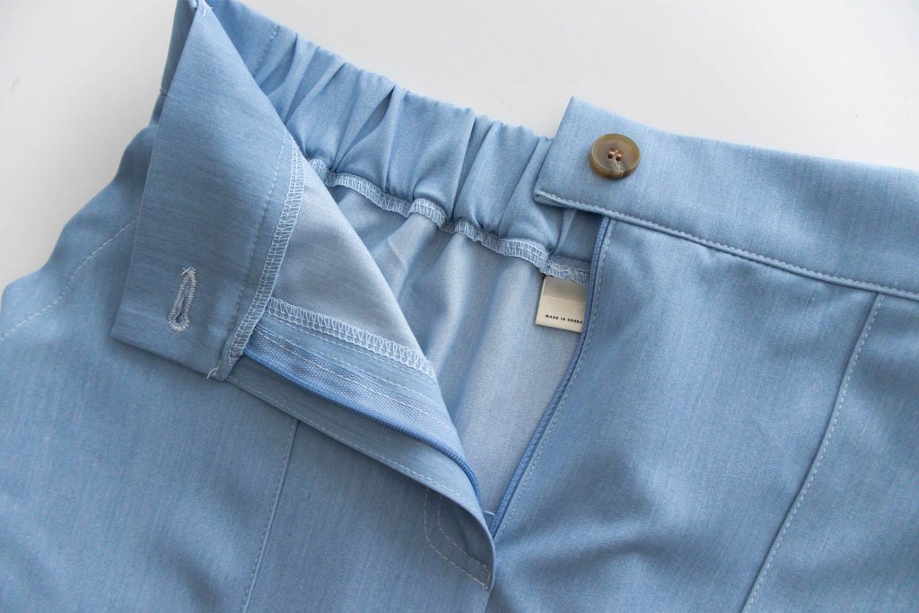 Slim a-line Denim 超舒適輕身寬鬆牛仔色車線, Skirt/ SK8728 (Midnightblue sold out)