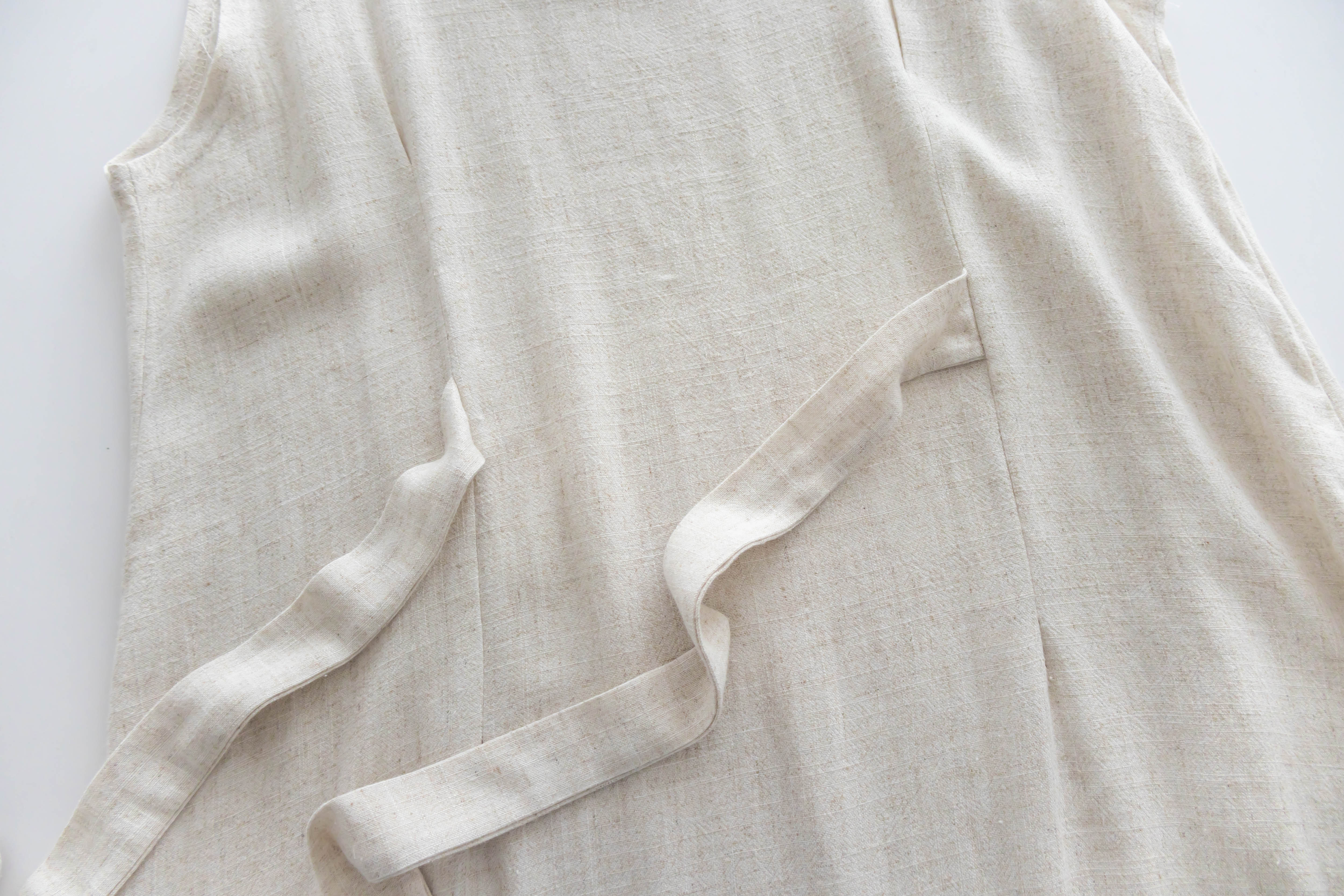 Square Collar 棉麻文青仙氣淺方領修腰, Dress/ DS9301 (湖水綠 MediumAquamarine sold out)