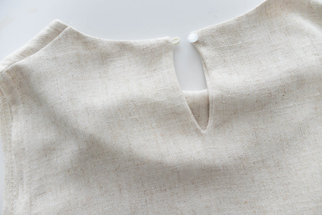 Square Collar 棉麻文青仙氣淺方領修腰, Dress/ DS9301 (湖水綠 MediumAquamarine sold out)
