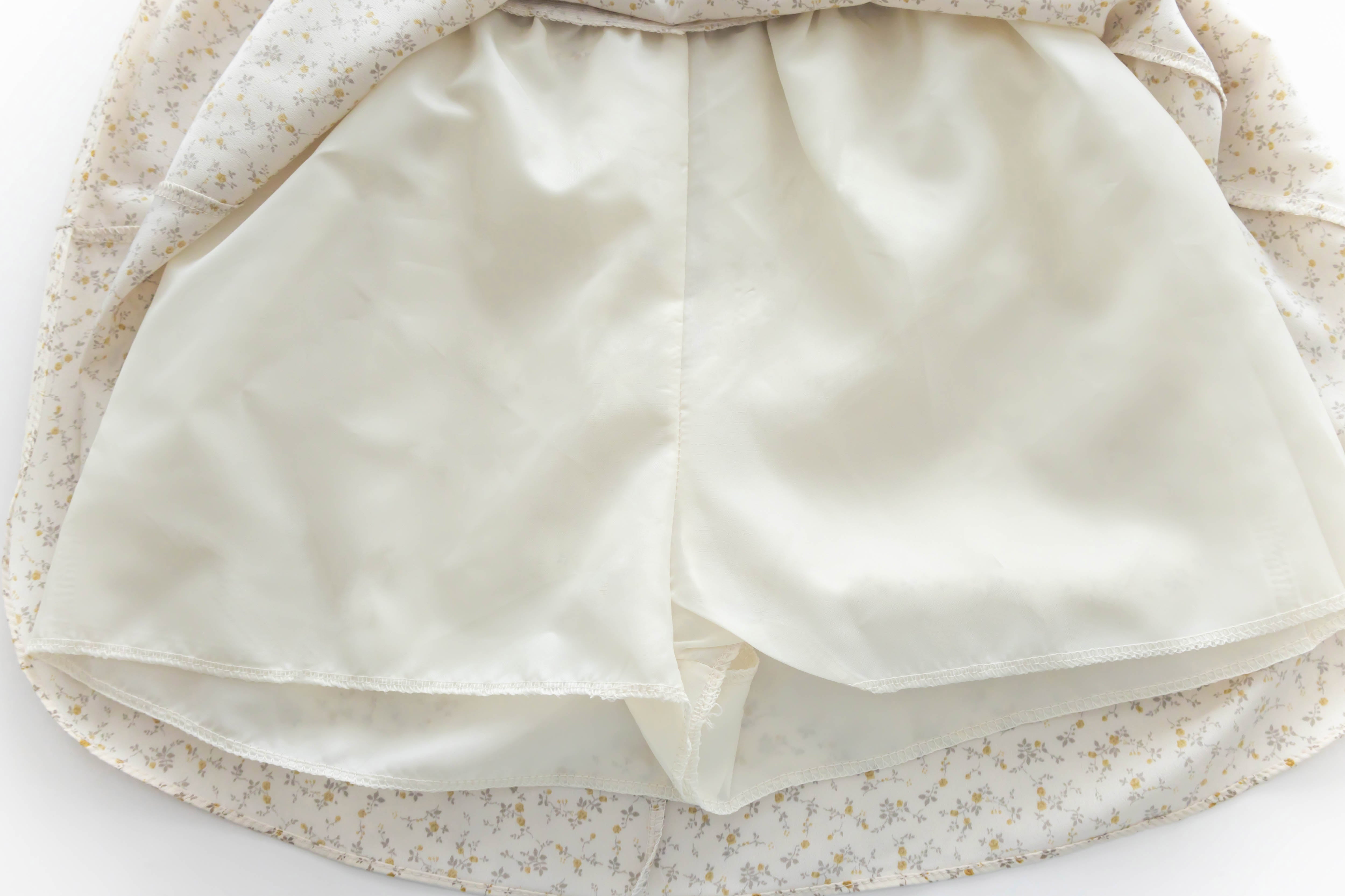 Garden 清雅花枝防走光百搭防皺花裙, Skirt/ SK8726 (Ivory sold out)