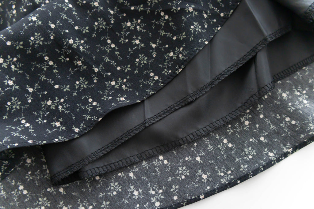 Garden 清雅花枝防走光百搭防皺花裙, Skirt/ SK8726 (Ivory sold out)