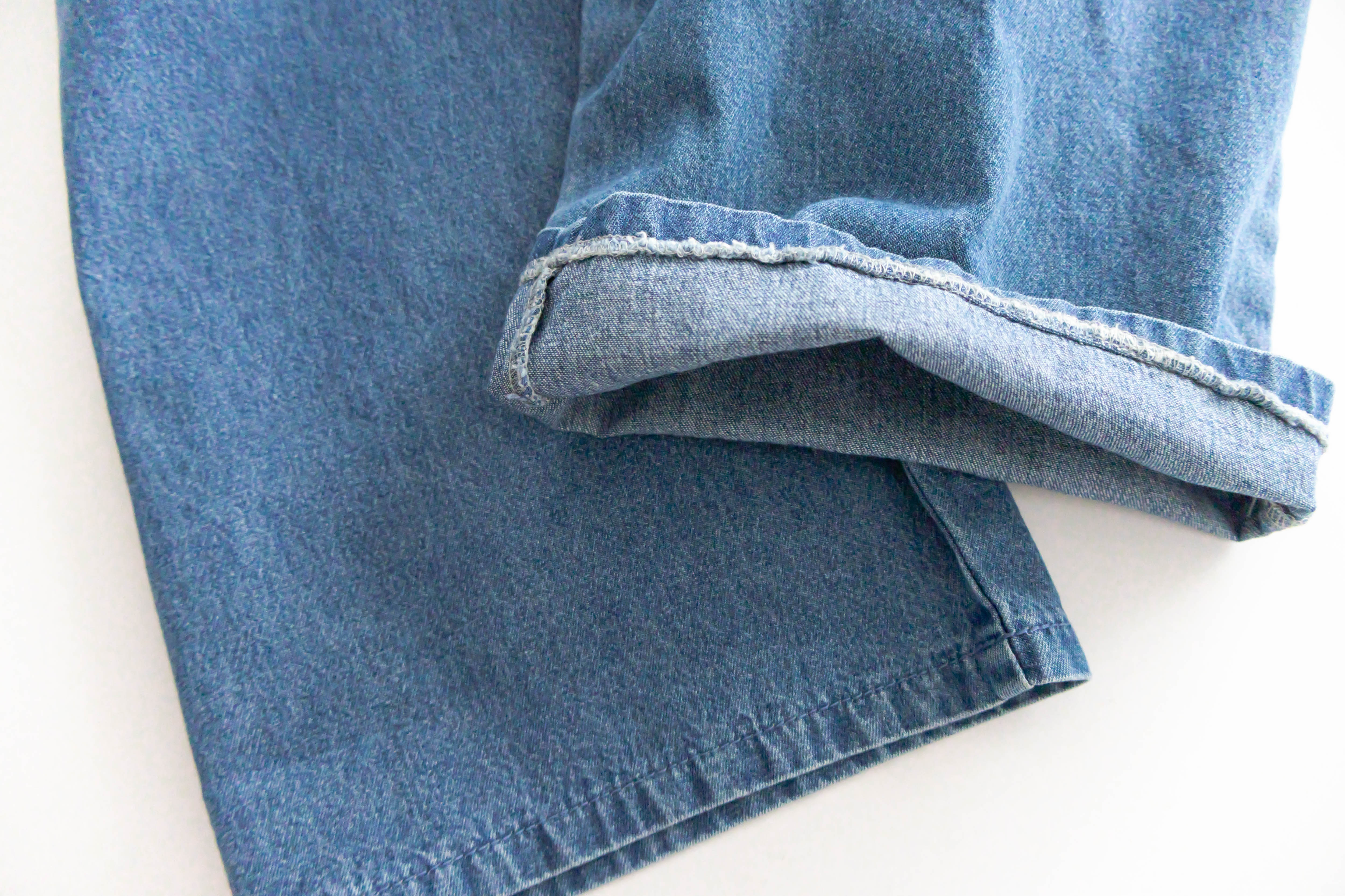 Denim 寬鬆顯瘦拍鈕牛仔吊帶褲, Jumpsuit / PT8394