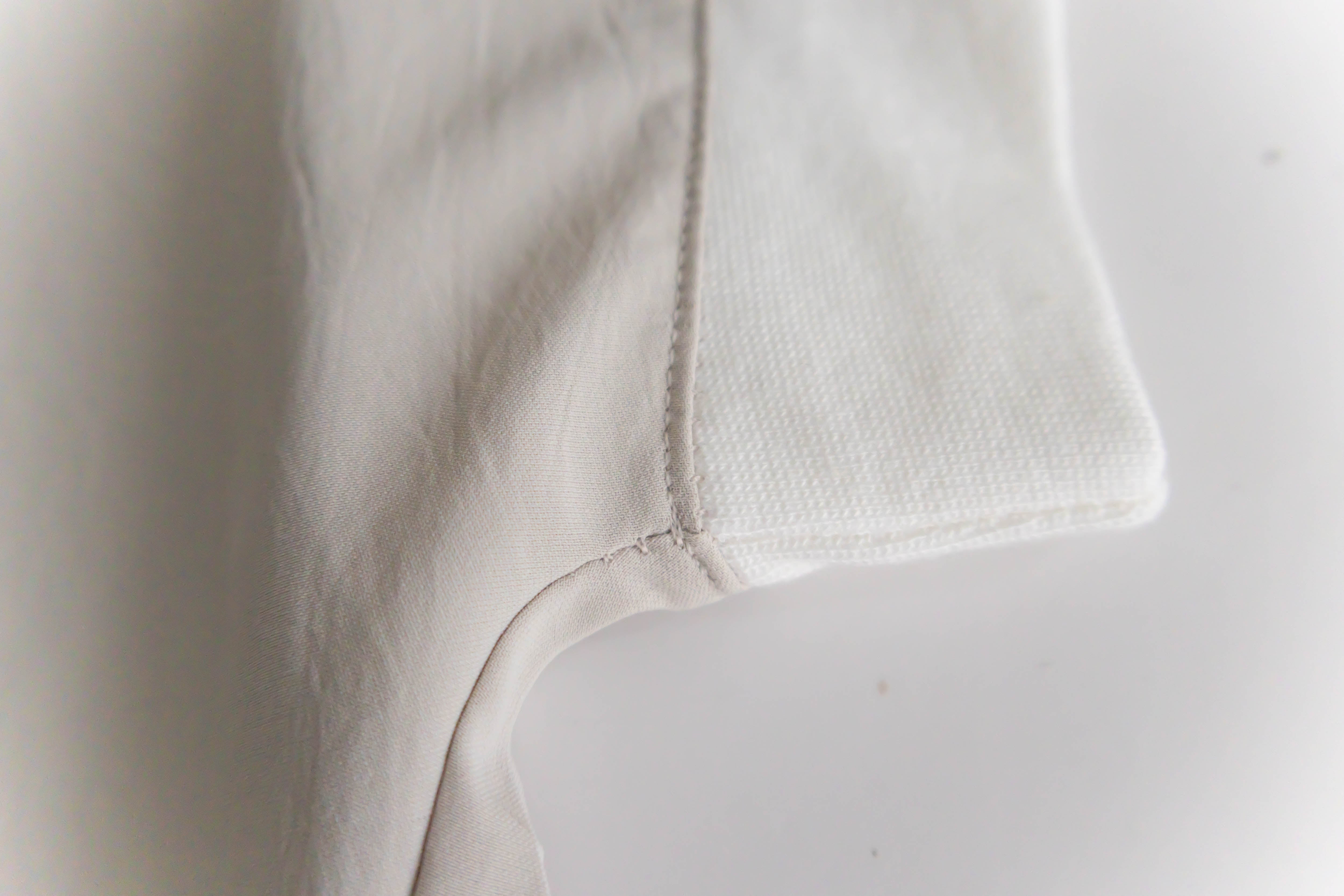 Chiffon SweaterShirt 雙拼色不規則設計雪紡衛衣, Blouse/ TP8890 (beige sold out)