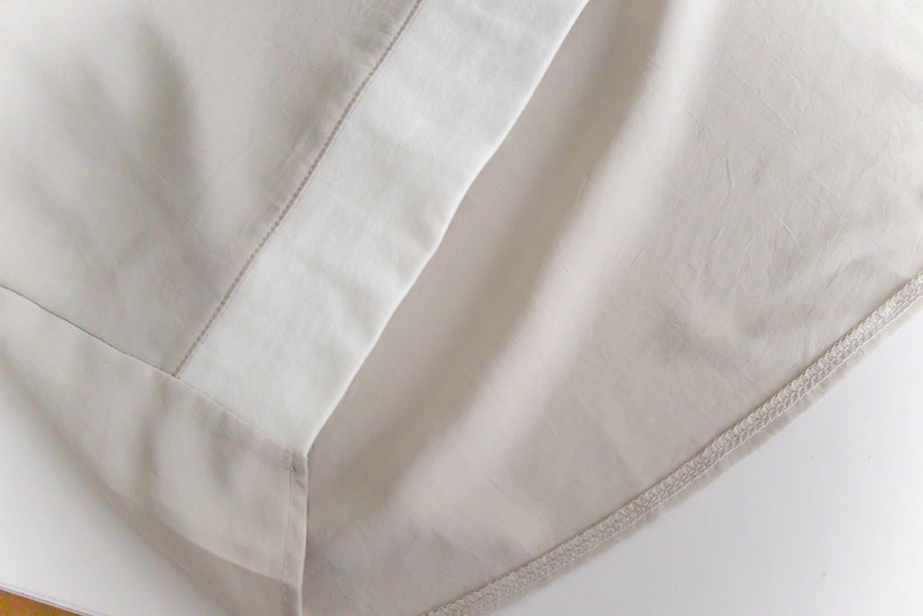 Chiffon SweaterShirt 雙拼色不規則設計雪紡衛衣, Blouse/ TP8890 (beige sold out)