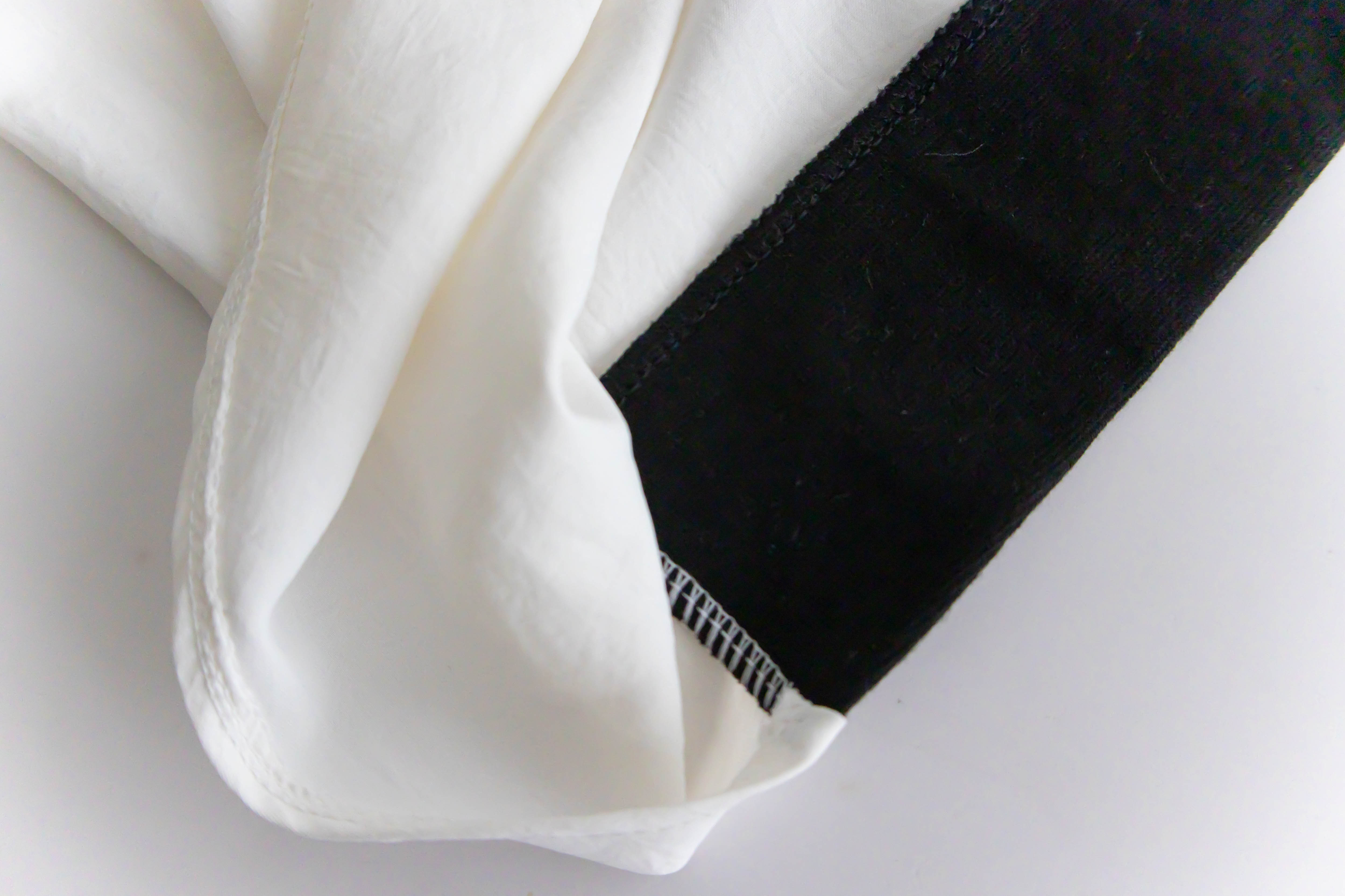 Chiffon SweaterShirt 雙拼色不規則設計雪紡衛衣, Blouse/ TP8890 (beige sold out)