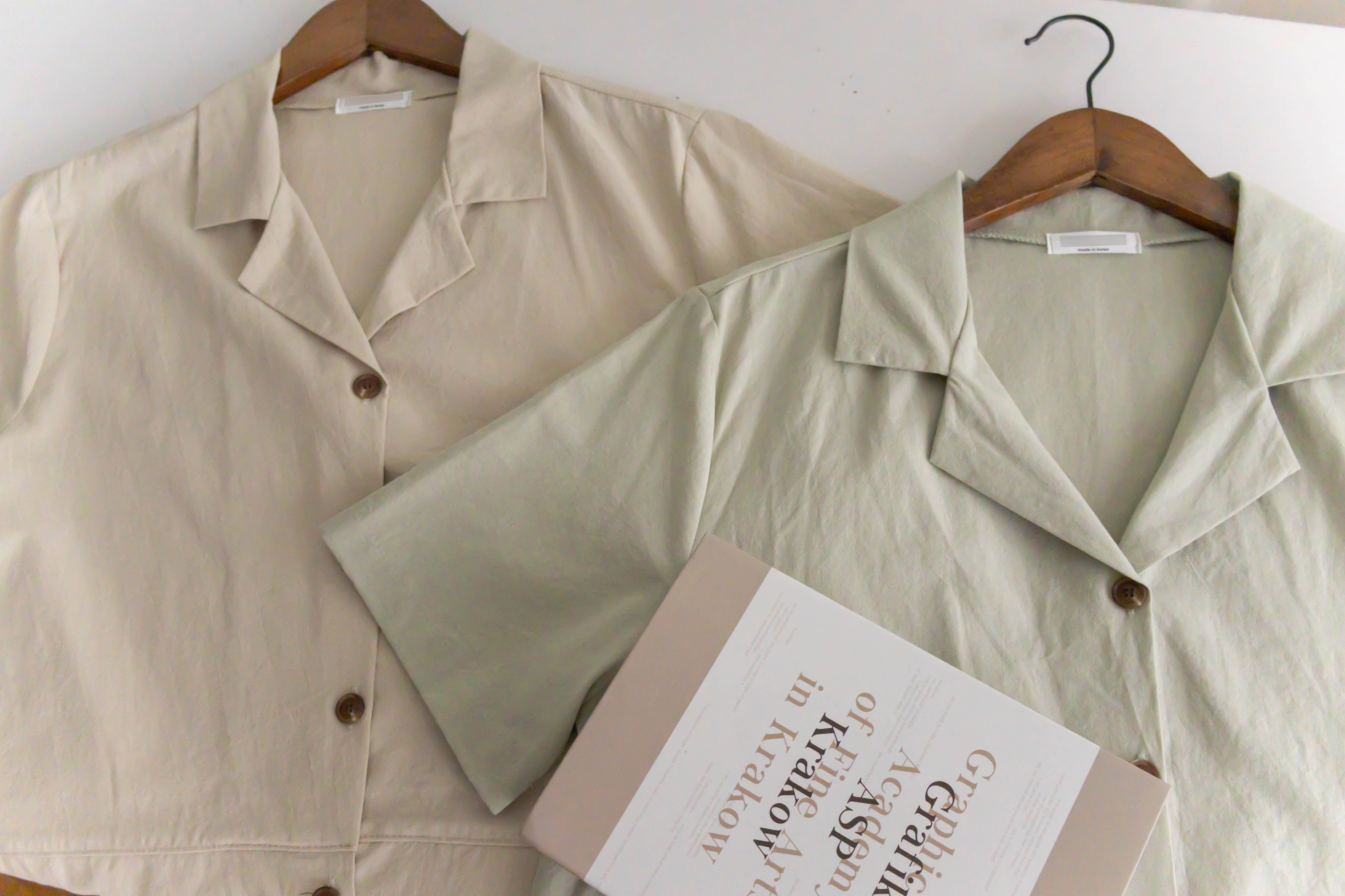 Besties 隨性反領修腰側口袋連身褲, Jumpsuit/ DS9313 (beige sold out)