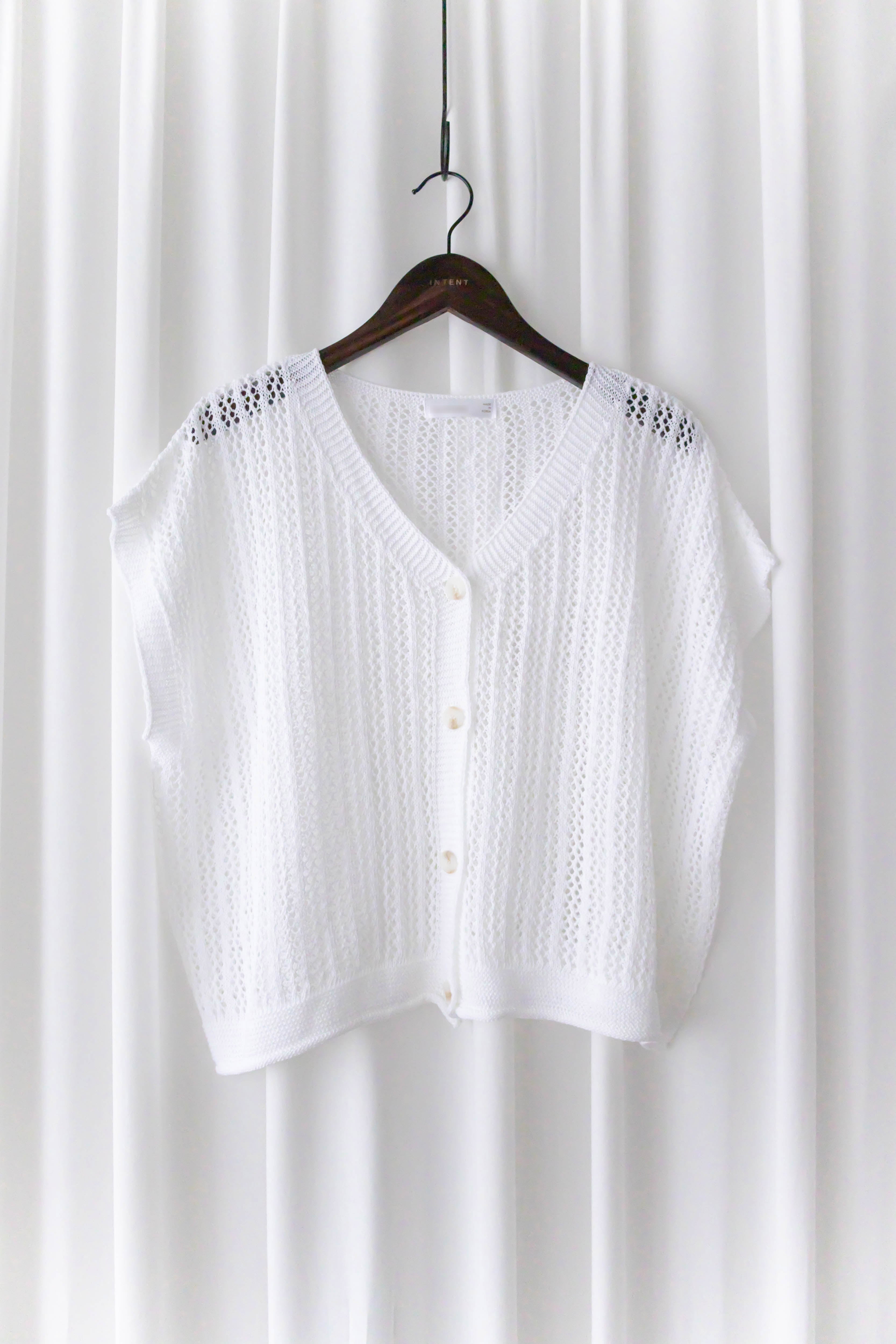 (售完即止款) Cape knit 通花線條飄飄袖口百搭層次感, Top/ TP8892