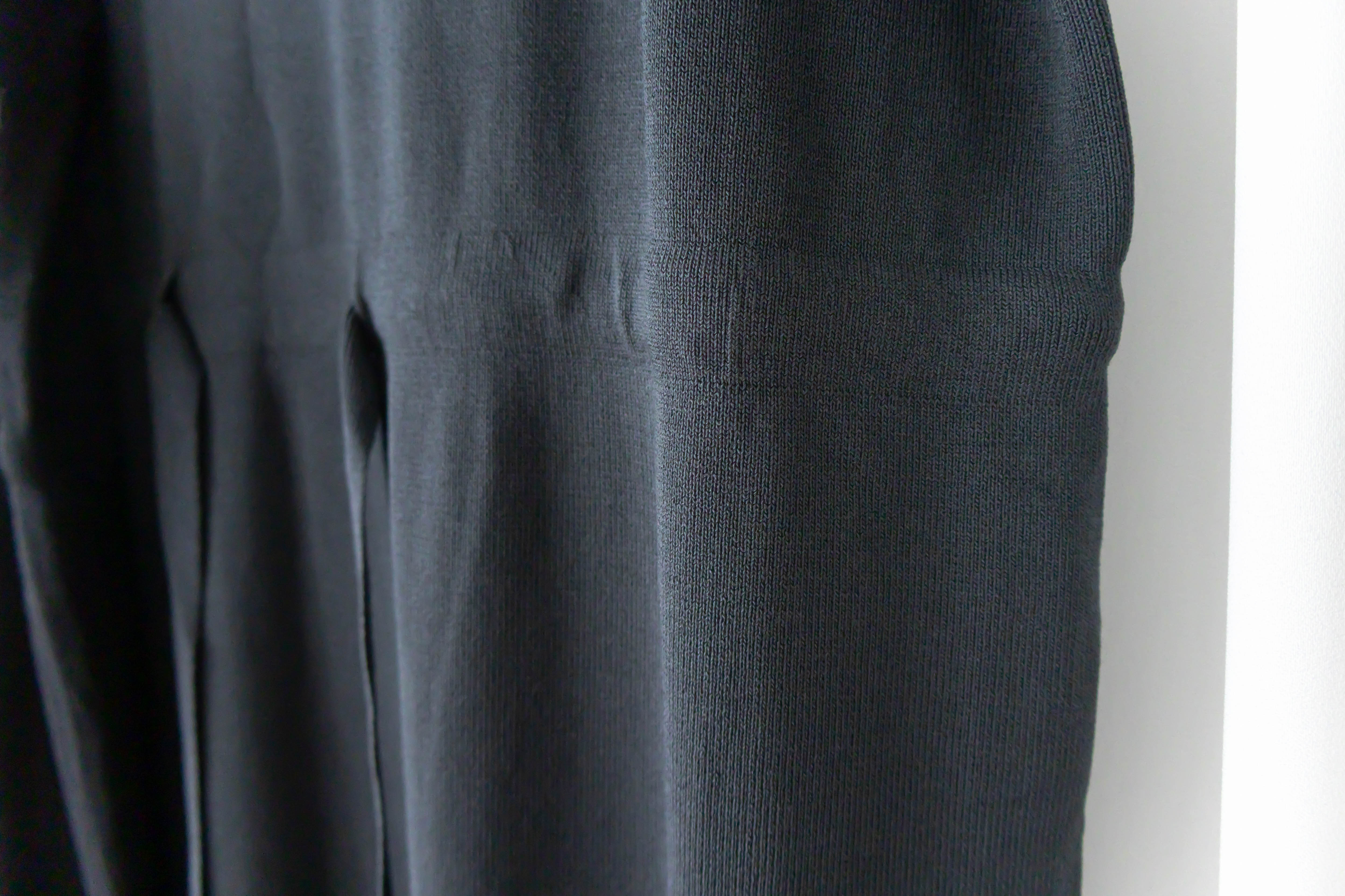 (售完即止款) Knit V領線料彈性氣質修腰溫柔連身裙, Dress/ DS9322 (Steelblue sold out)