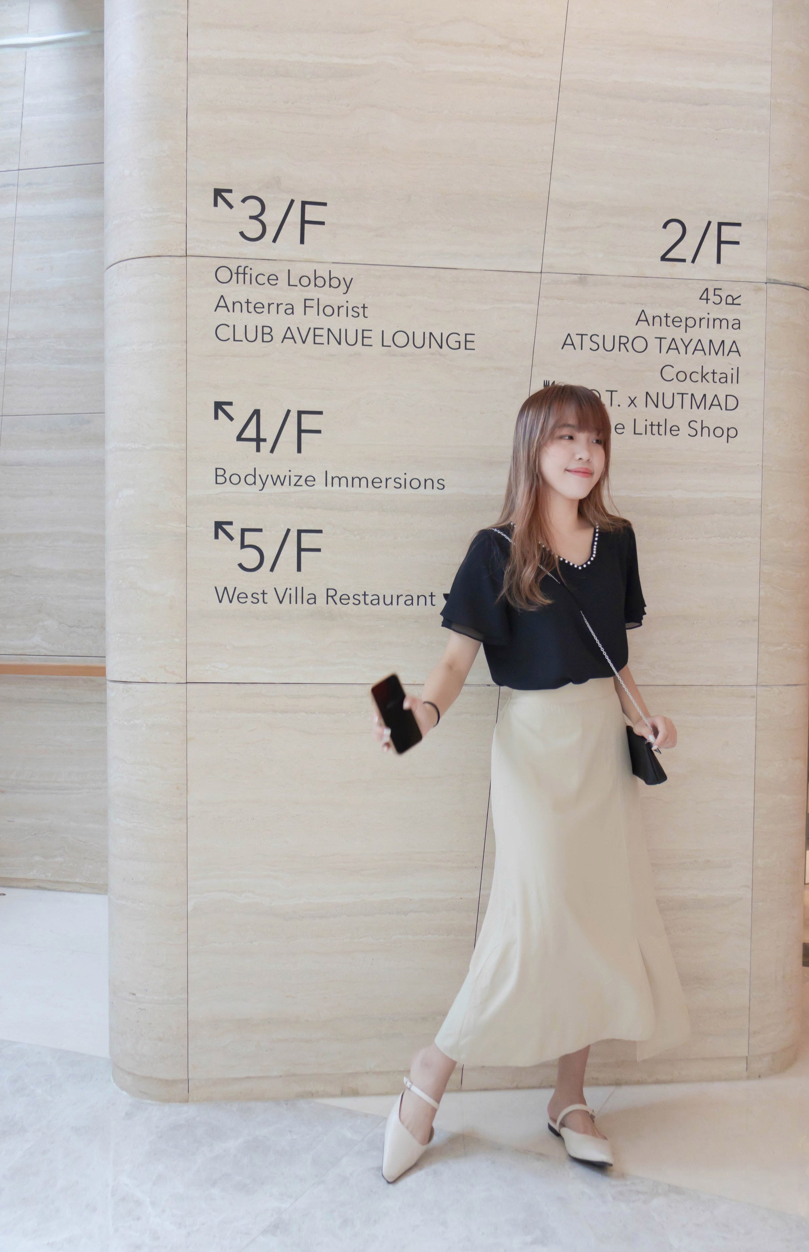Slim Slit 超推薦極顯瘦修飾肚肚大A形裙尾開叉, Skirt/ SK8721 (honeydew sold out)