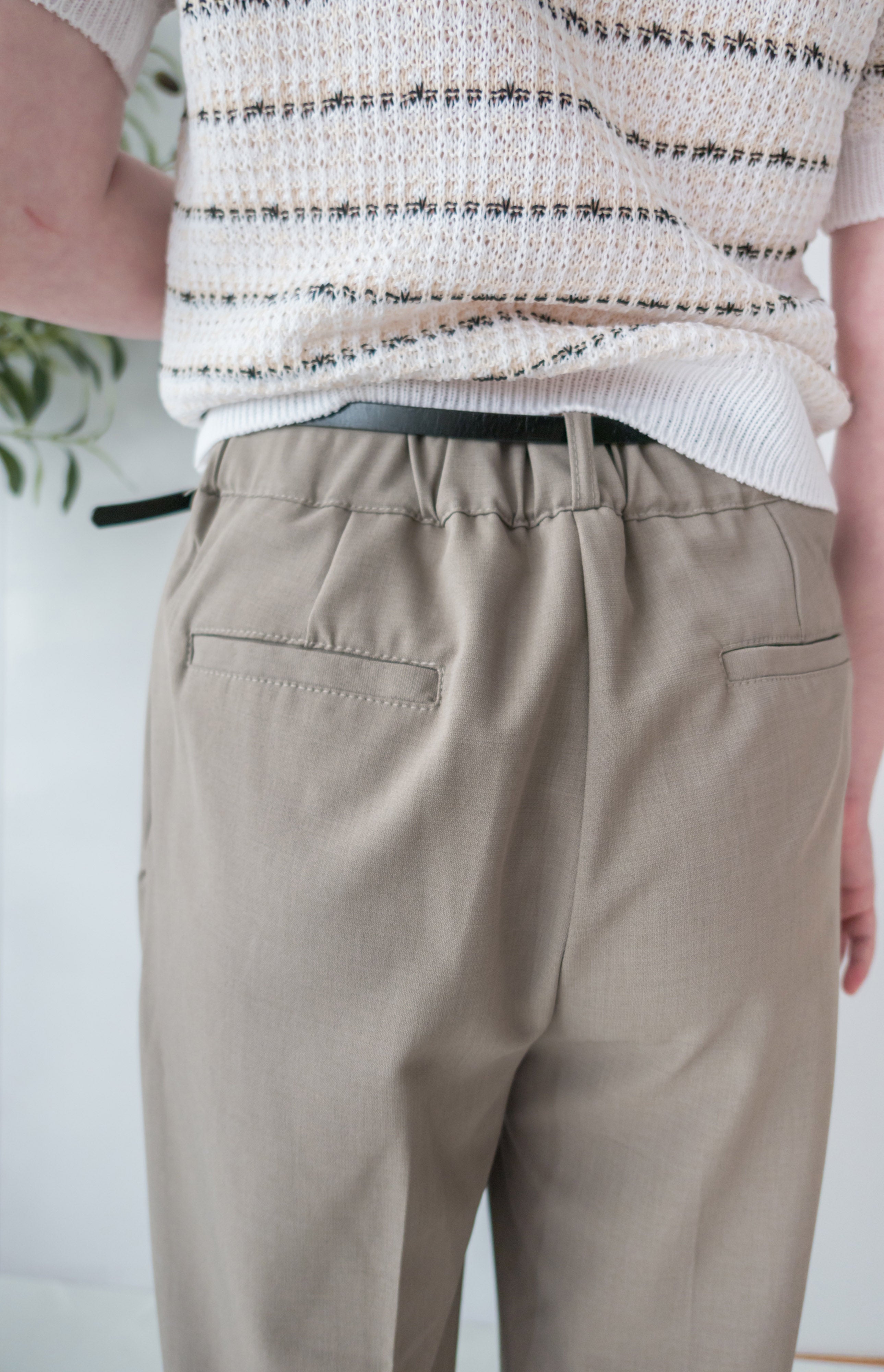 Chiffon Wide 寬鬆闊腳透氣顯腳長長西褲, Pants/ PT8382 (olive sold out)