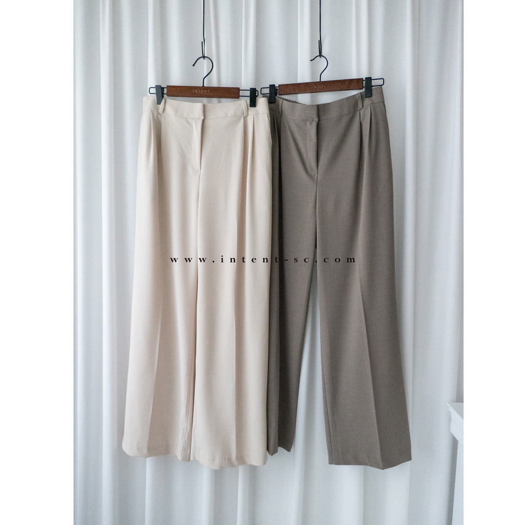 Chiffon Wide 寬鬆闊腳透氣顯腳長長西褲, Pants/ PT8382 (olive sold out)