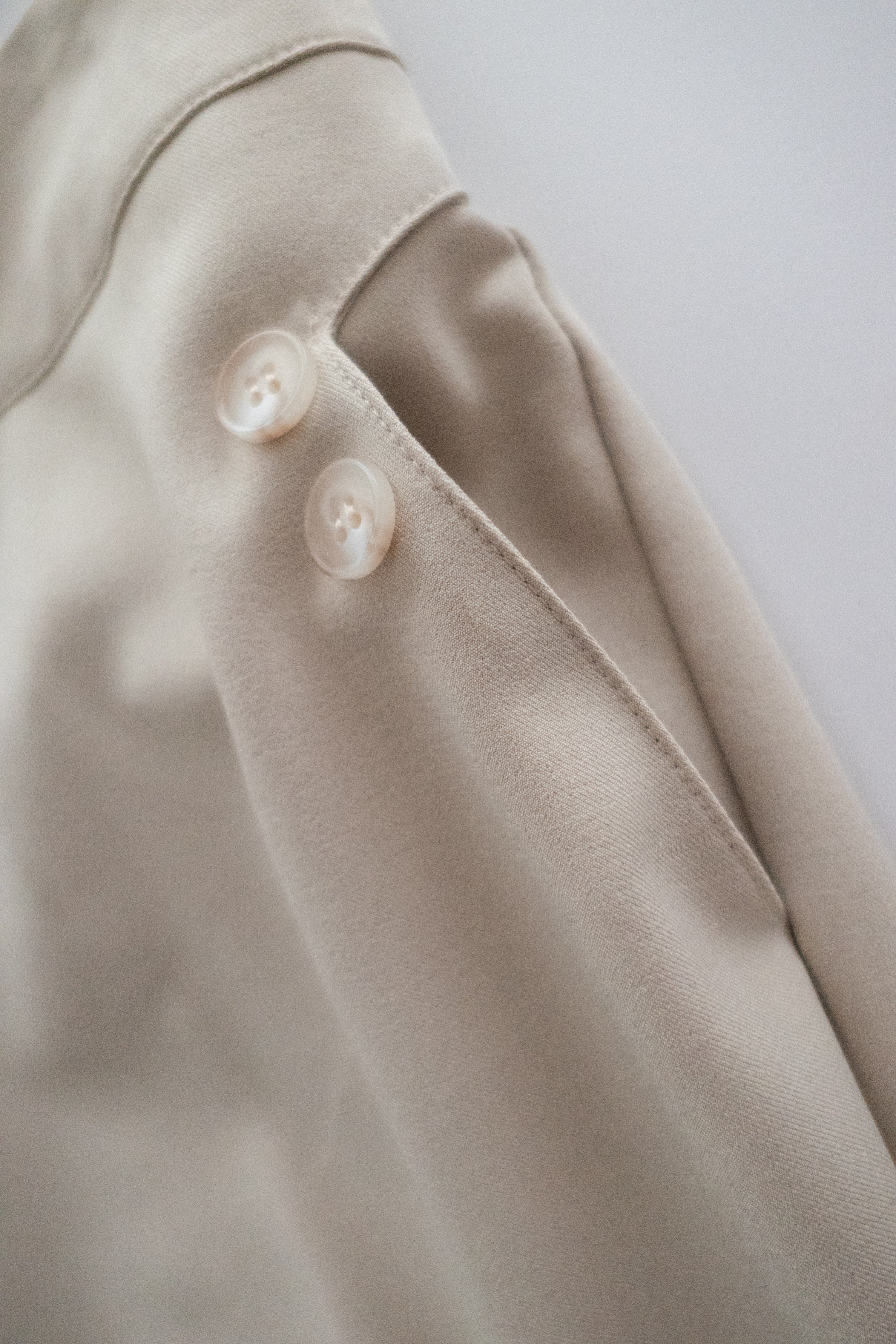 Buttons 三色鈕扣口袋顯瘦闊腳西褲, Pants/ PT8384 (beige/Milktea sold out)