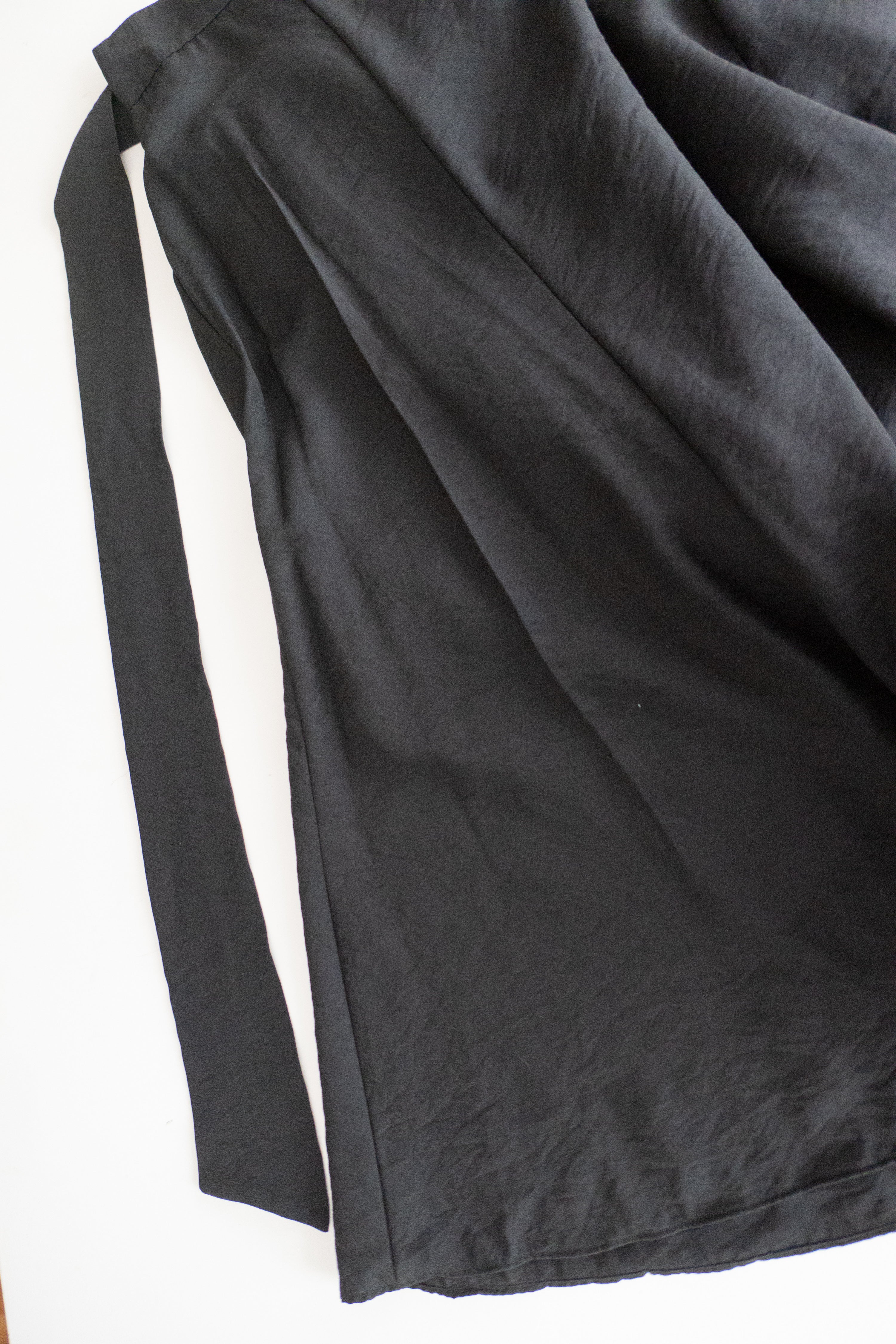 Flair 微皺百搭綁帶車拼浪漫飄逸傘裙, skirt/ SK8706 (black sold out)