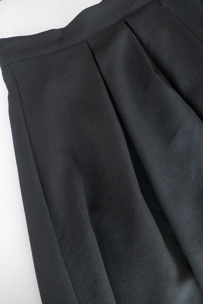 Ribbons Pleated 顯腰身內鈕扣質感雙蝴蝶結半身裙, Skirt/ SK8713