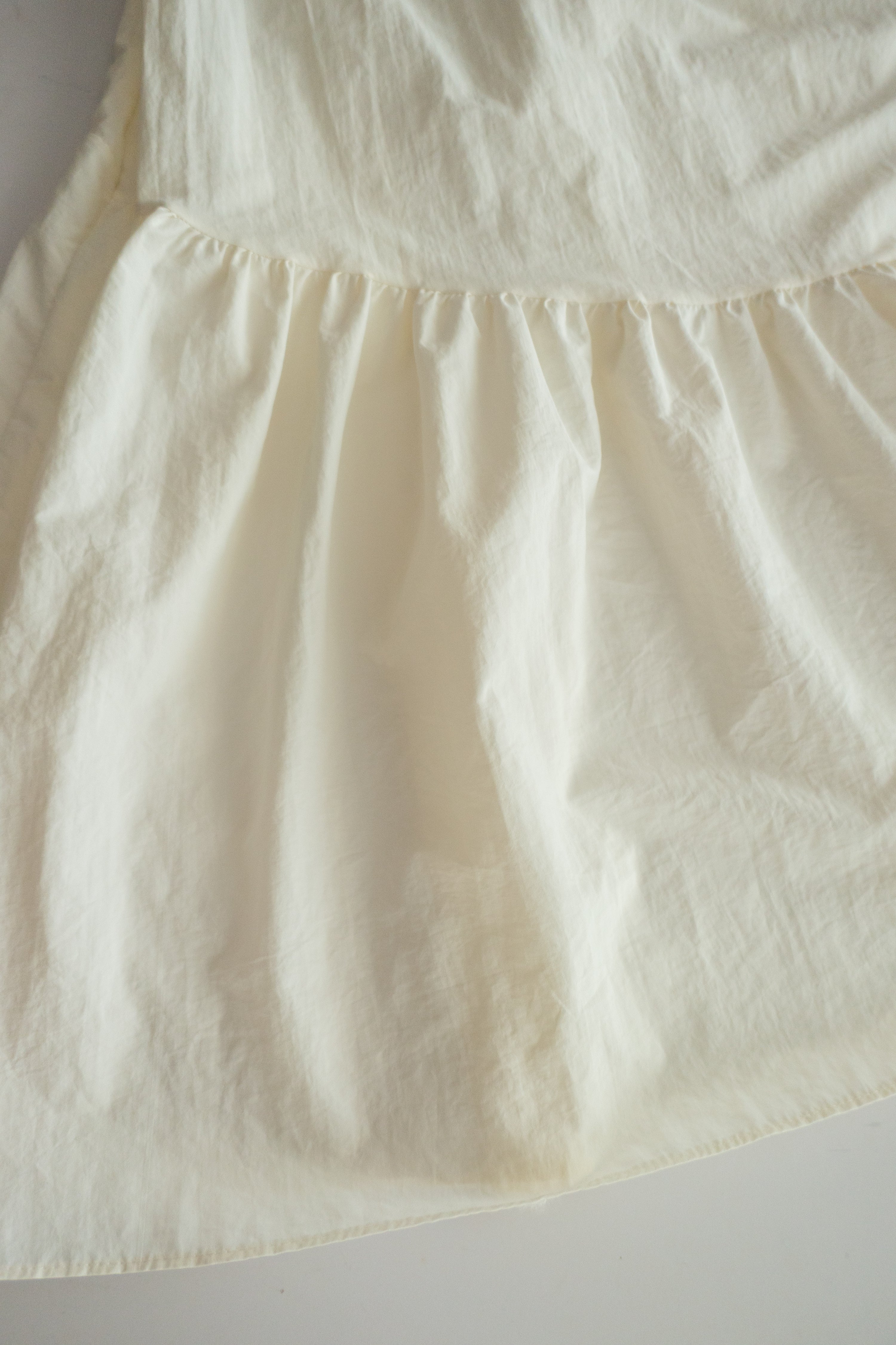 2-way White 淺色系兩種設計傘型口袋半身裙, Skirt/ SK8715