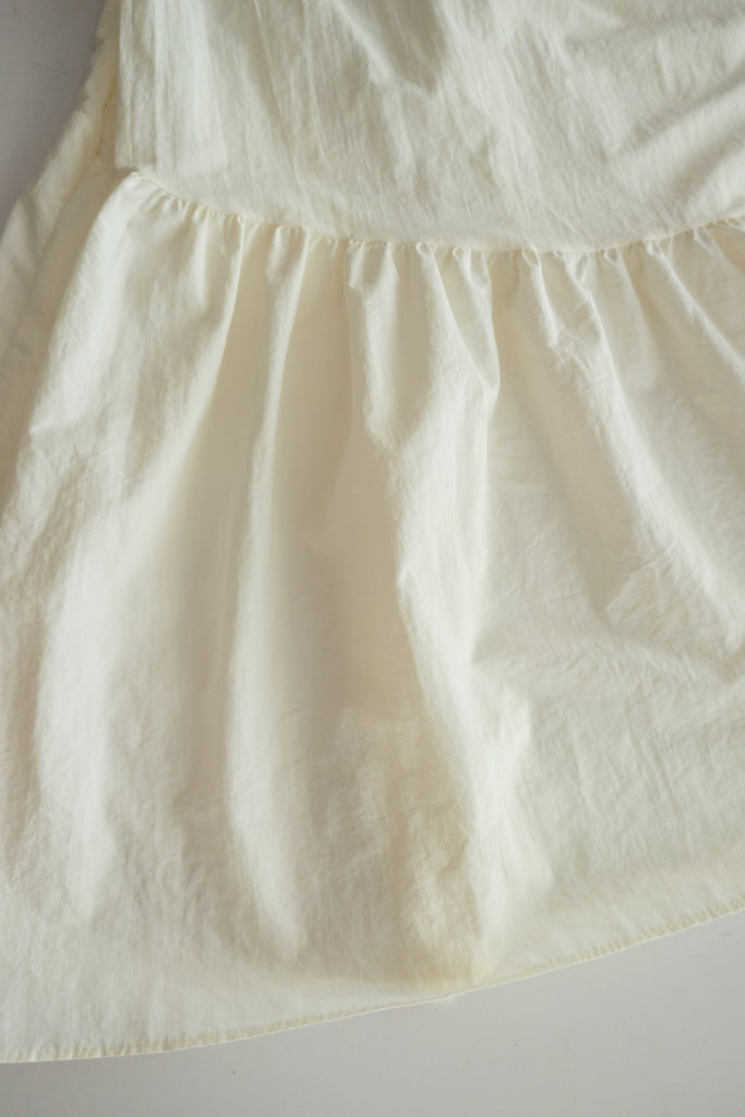 2-way White 淺色系兩種設計傘型口袋半身裙, Skirt/ SK8715