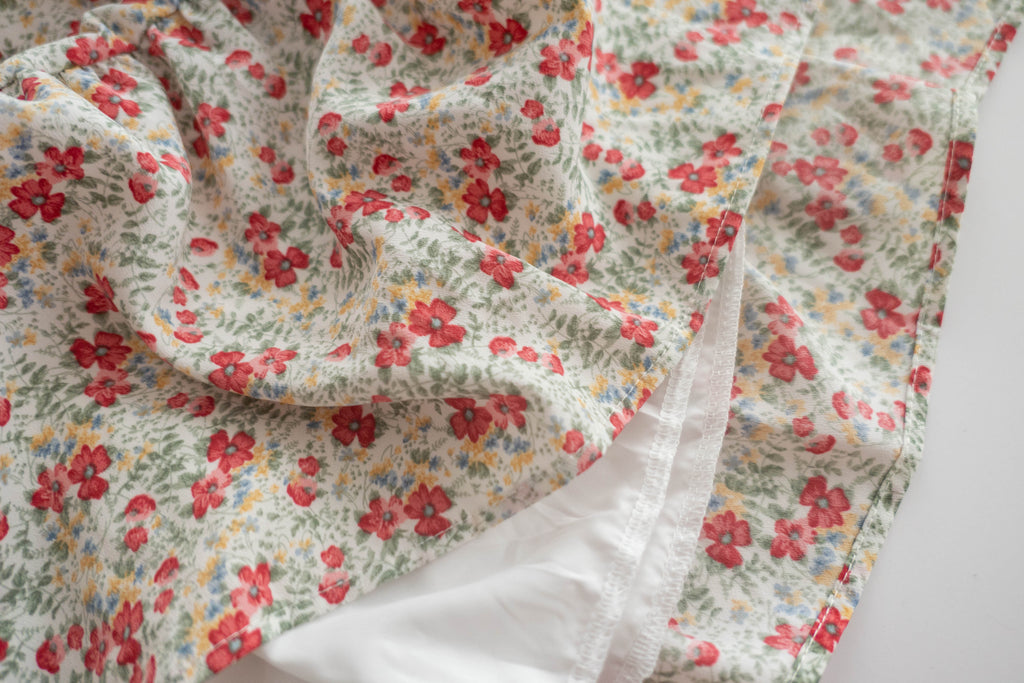 Pastel Floral 垂感淡彩可調入膊後蝴蝶飄逸裙擺, Dress/ DS9268