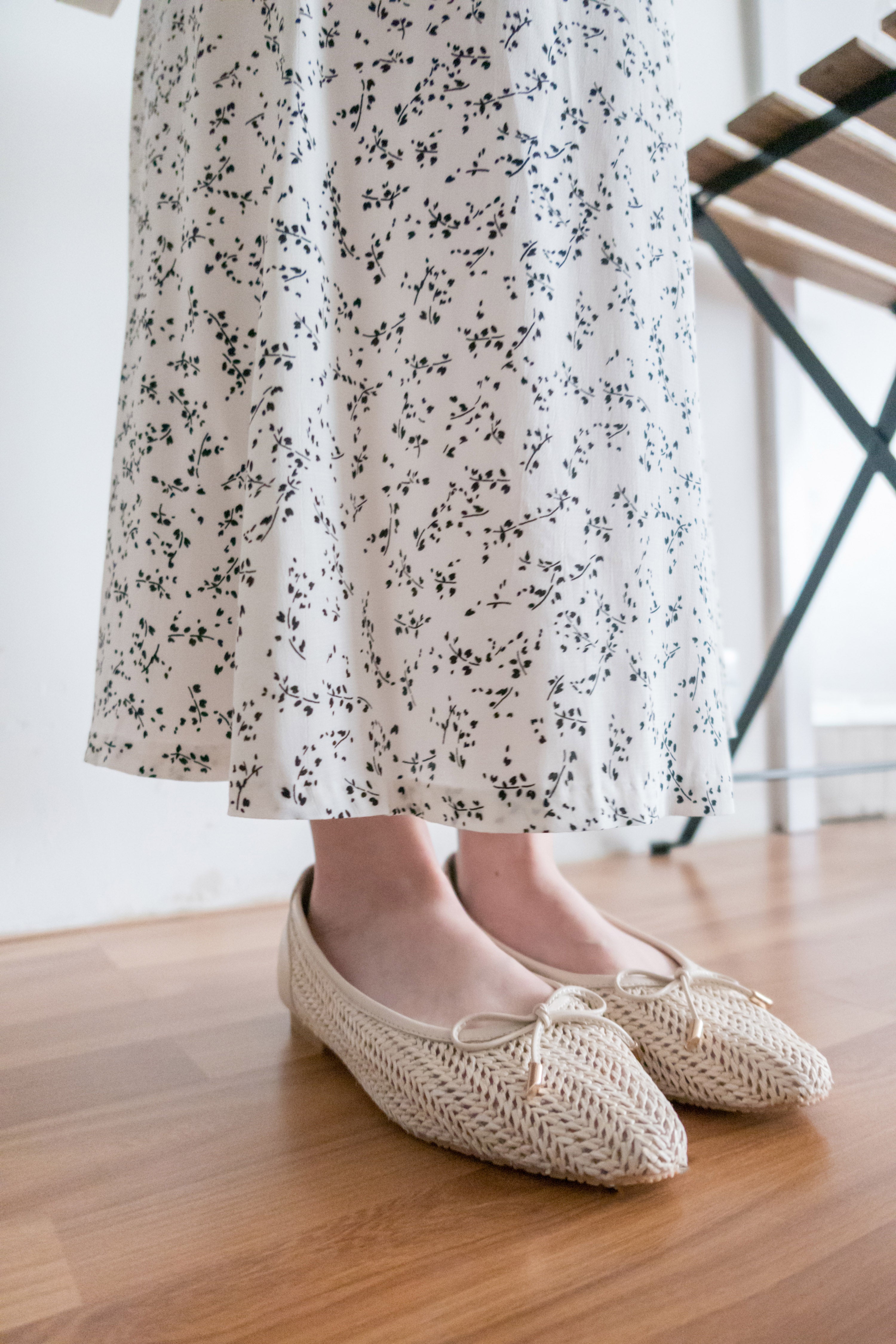 Shadow fishtail 影子印花輕盈日常魚尾裙擺, Skirt/ SK8714 (mint sold out)