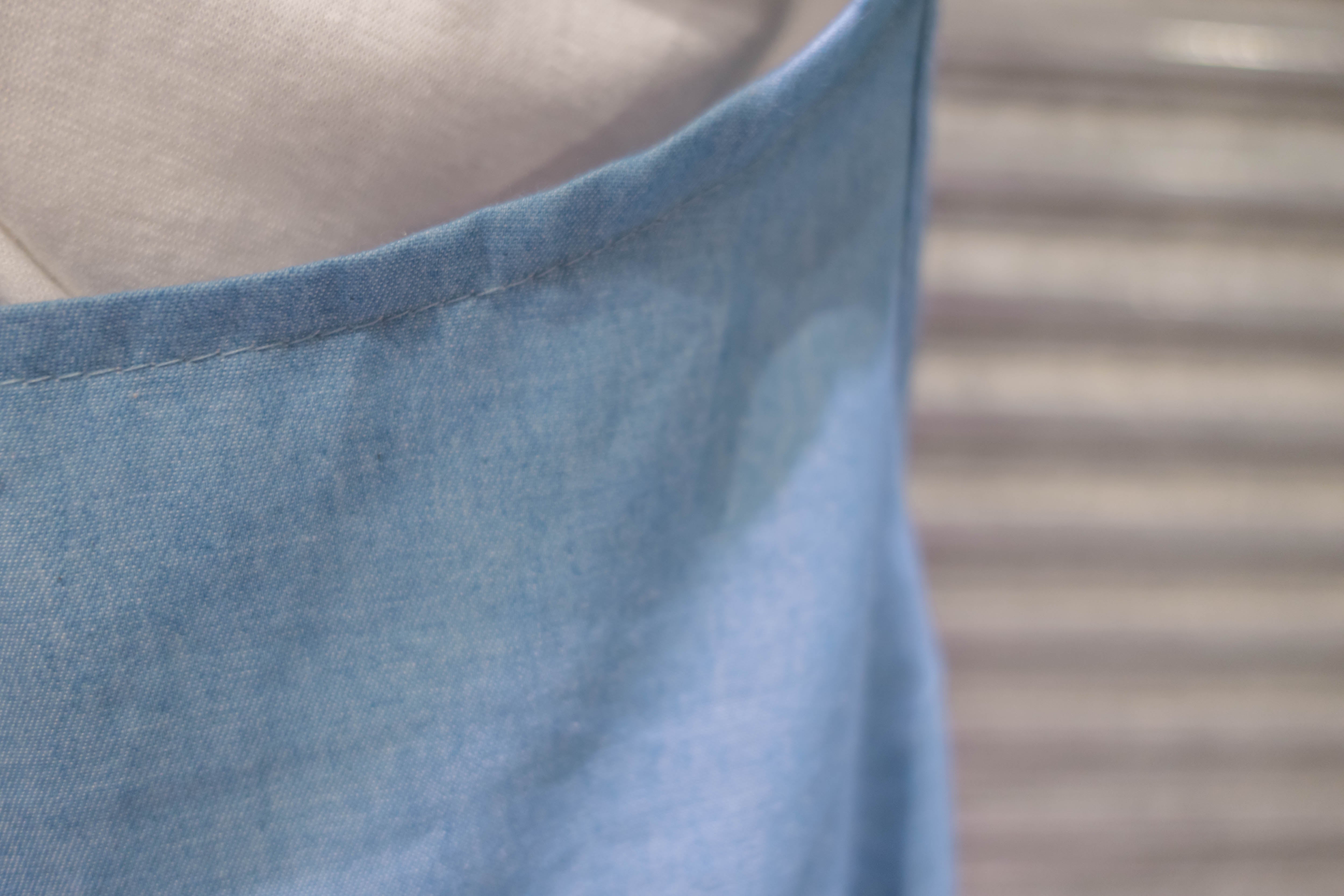 Denim Alice 背部設計吊帶口袋牛仔裙, Dress/ DS9304