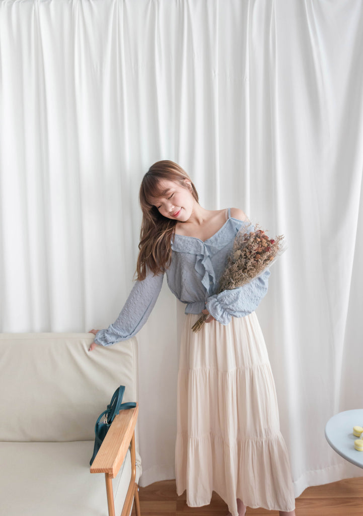 Fairy Touch 優雅高質垂感仙氣飄飄傘裙, Skirt/ SK8732