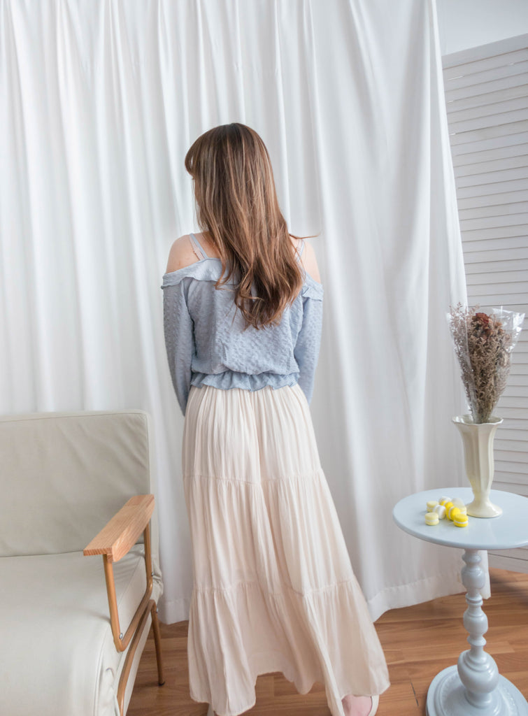 Fairy Touch 優雅高質垂感仙氣飄飄傘裙, Skirt/ SK8732