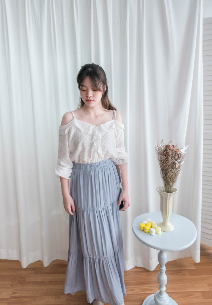 Fairy Touch 優雅高質垂感仙氣飄飄傘裙, Skirt/ SK8732