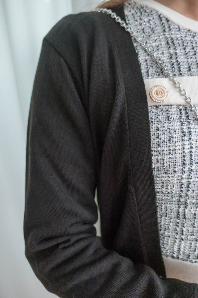 Thin Knit 溫柔百搭雙口袋薄針織中長外套, Cardigan / CD8121 (Wine Darkred sold out)