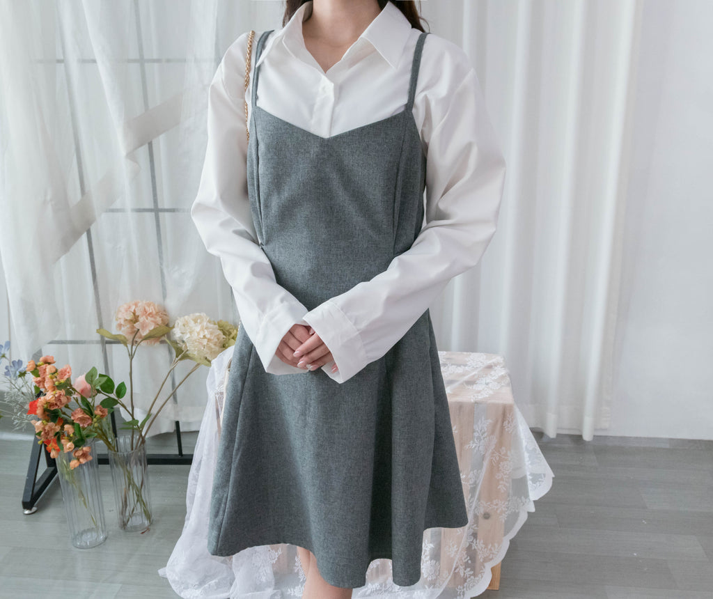 Neat Feminine 不易皺白色弧形衣尾百搭恤衫, Shirt / BU8966