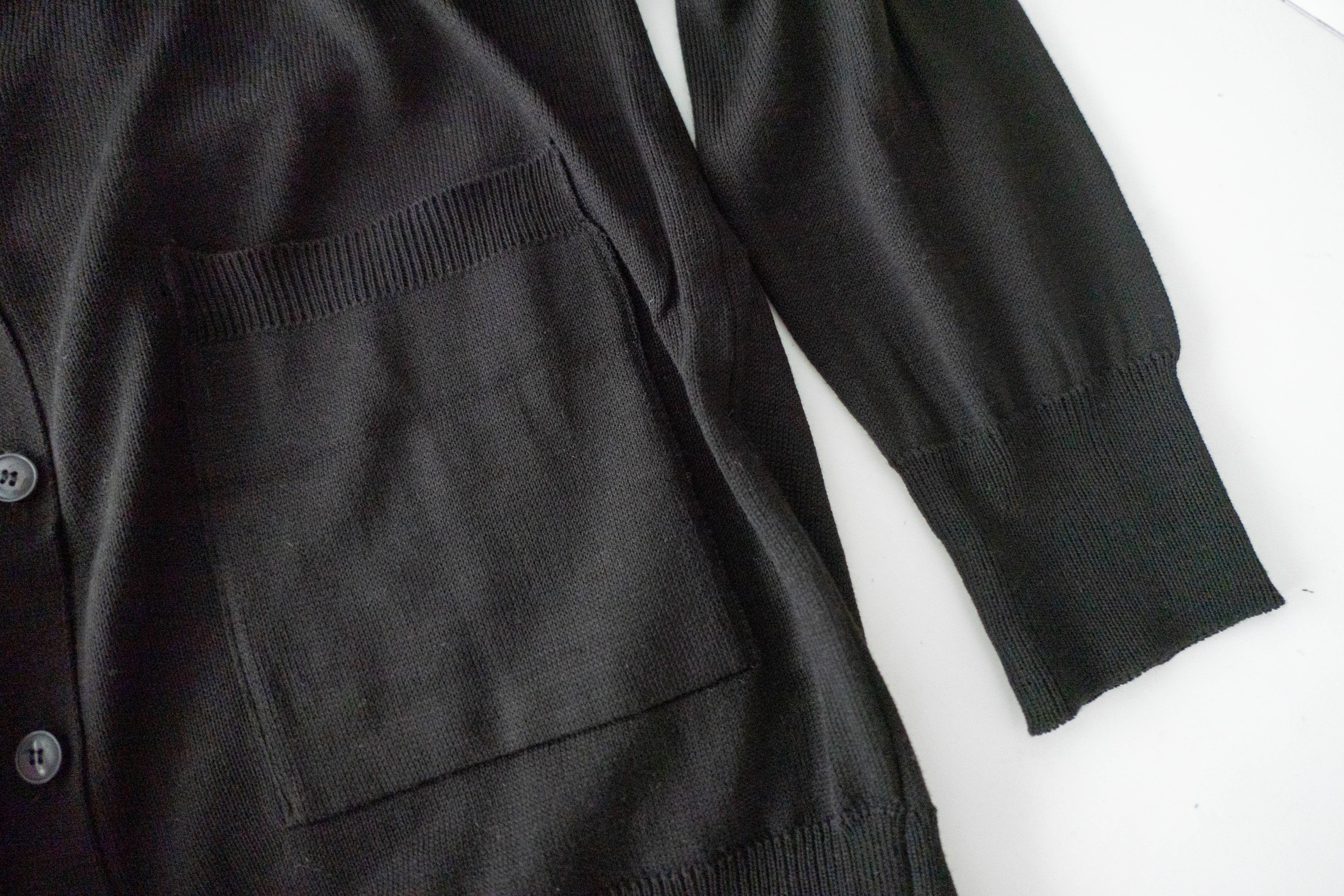 Thin Knit 溫柔百搭雙口袋薄針織中長外套, Cardigan / CD8121 (Wine Darkred sold out)