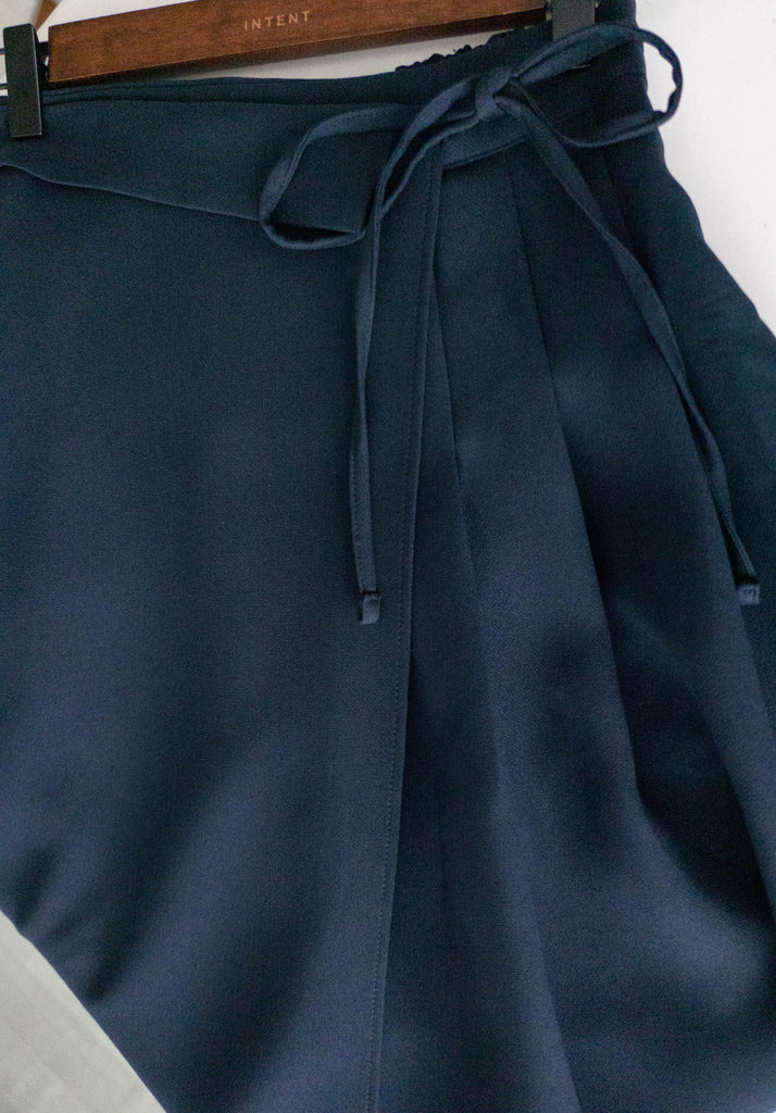 Pleated Ribbon 交疊內百摺蝴蝶結高腰半身裙, Skirt/ SK8739 (奶茶 BurlyWood sold out)