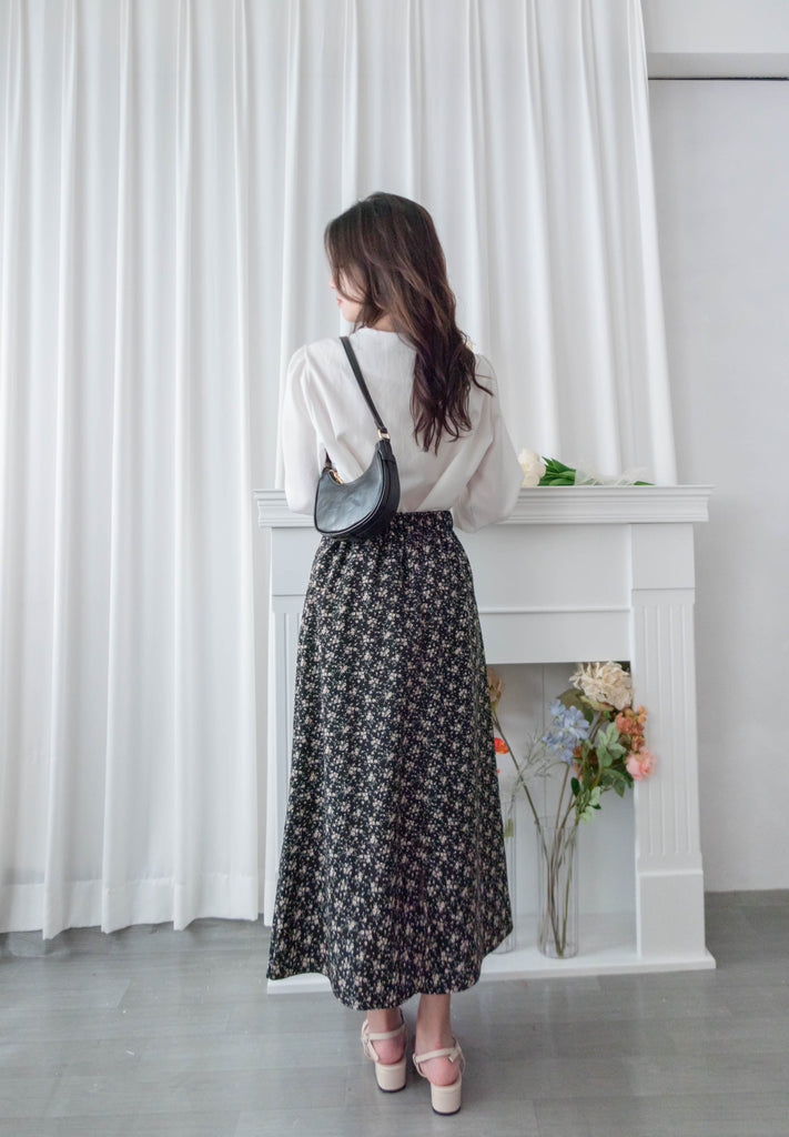 !Limited best deal! Ruffle collar 日常花邊方領口雪紡棉上衣, Blouse/ BU8971