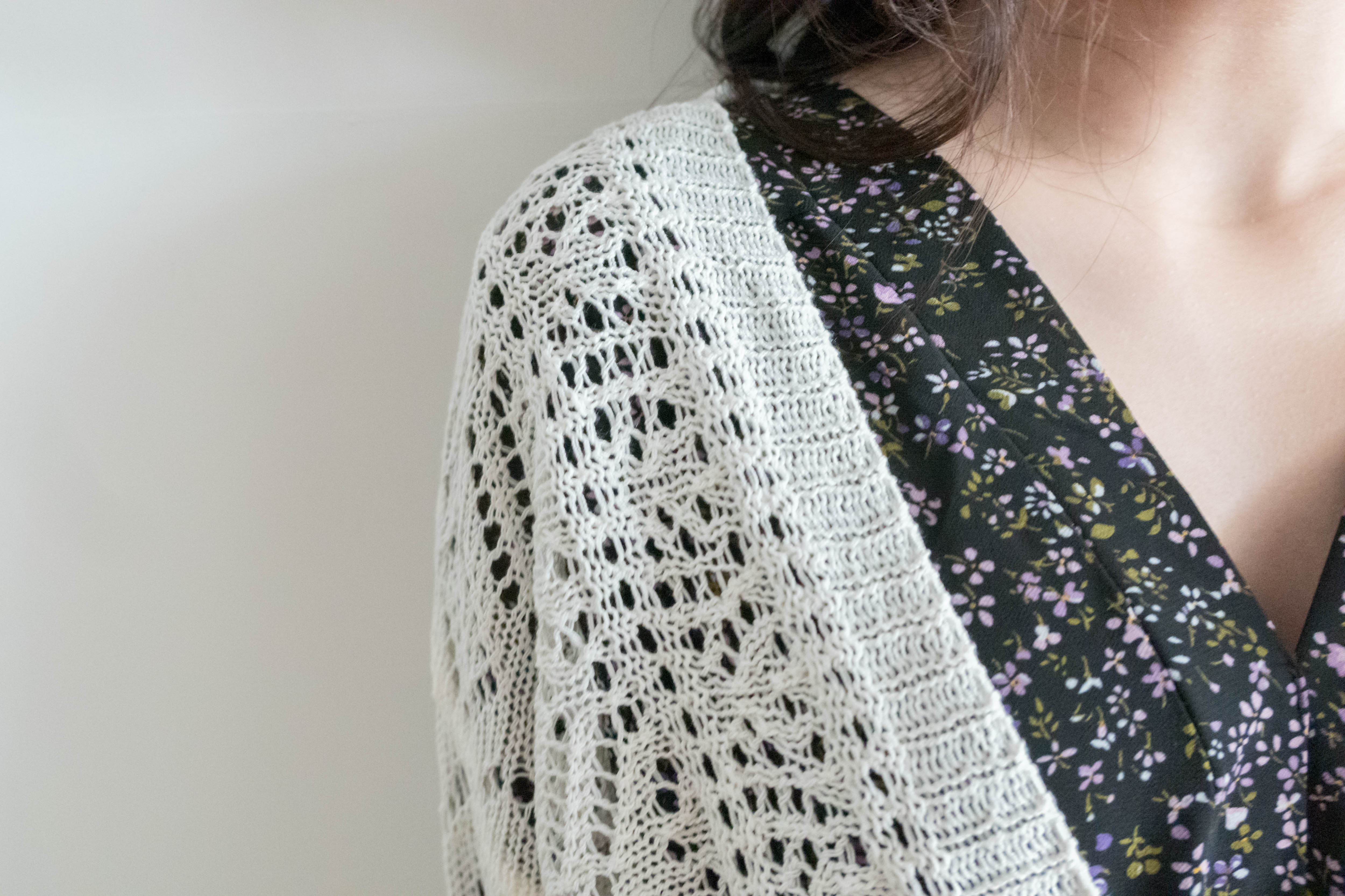 Weave 氣質幾何織紋通花外套, Cardigan/ CD8123
