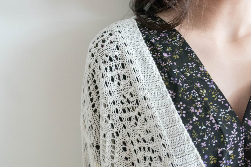 Weave 氣質幾何織紋通花外套, Cardigan/ CD8123