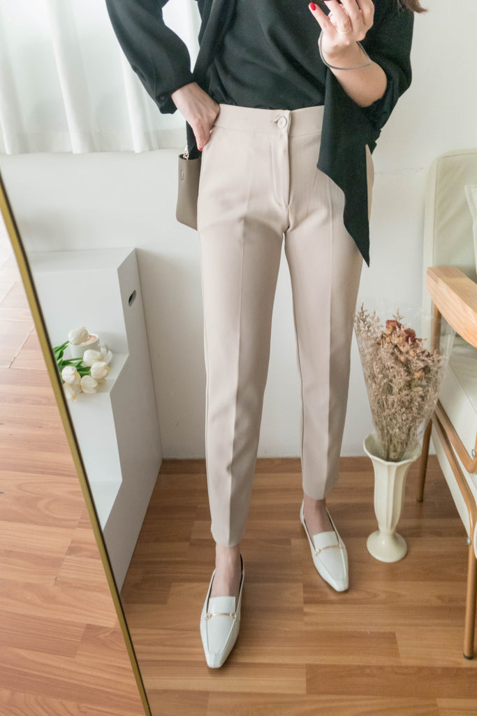 Beige 全彈性質料修腳不貼西褲, Pants/ PT8397