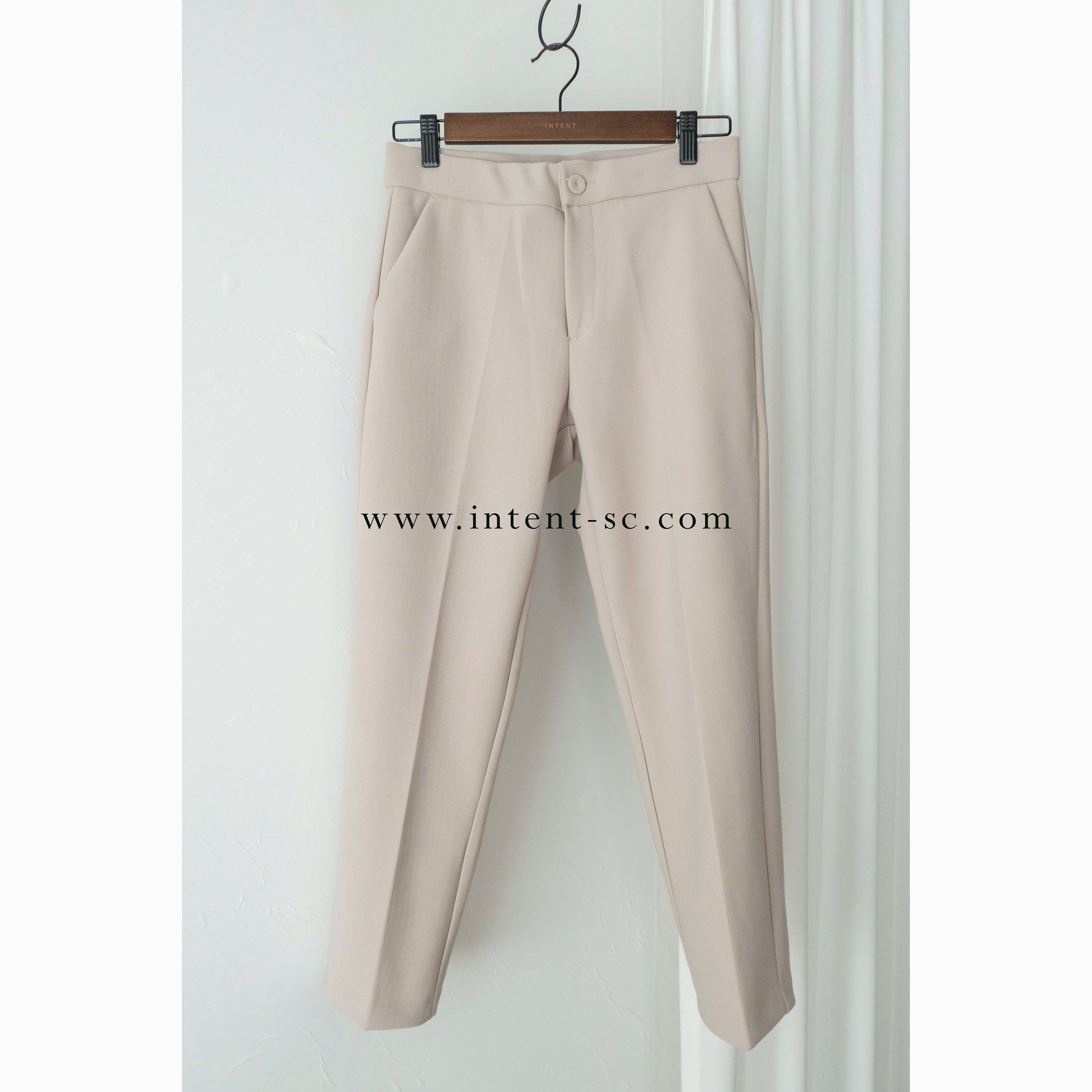 Beige 全彈性質料修腳不貼西褲, Pants/ PT8397