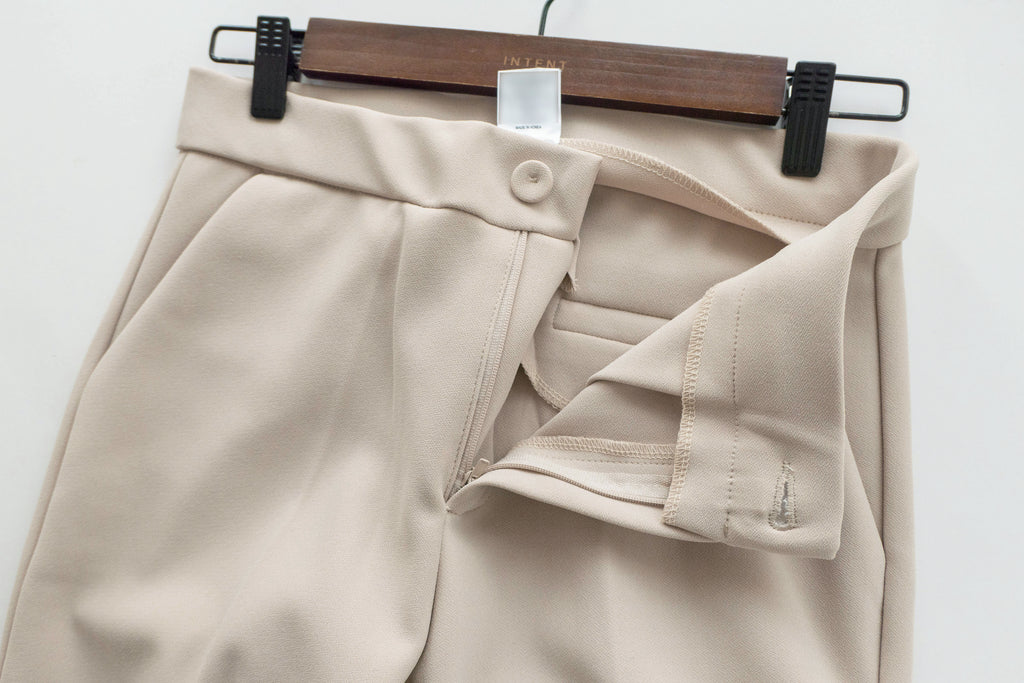 Beige 全彈性質料修腳不貼西褲, Pants/ PT8397