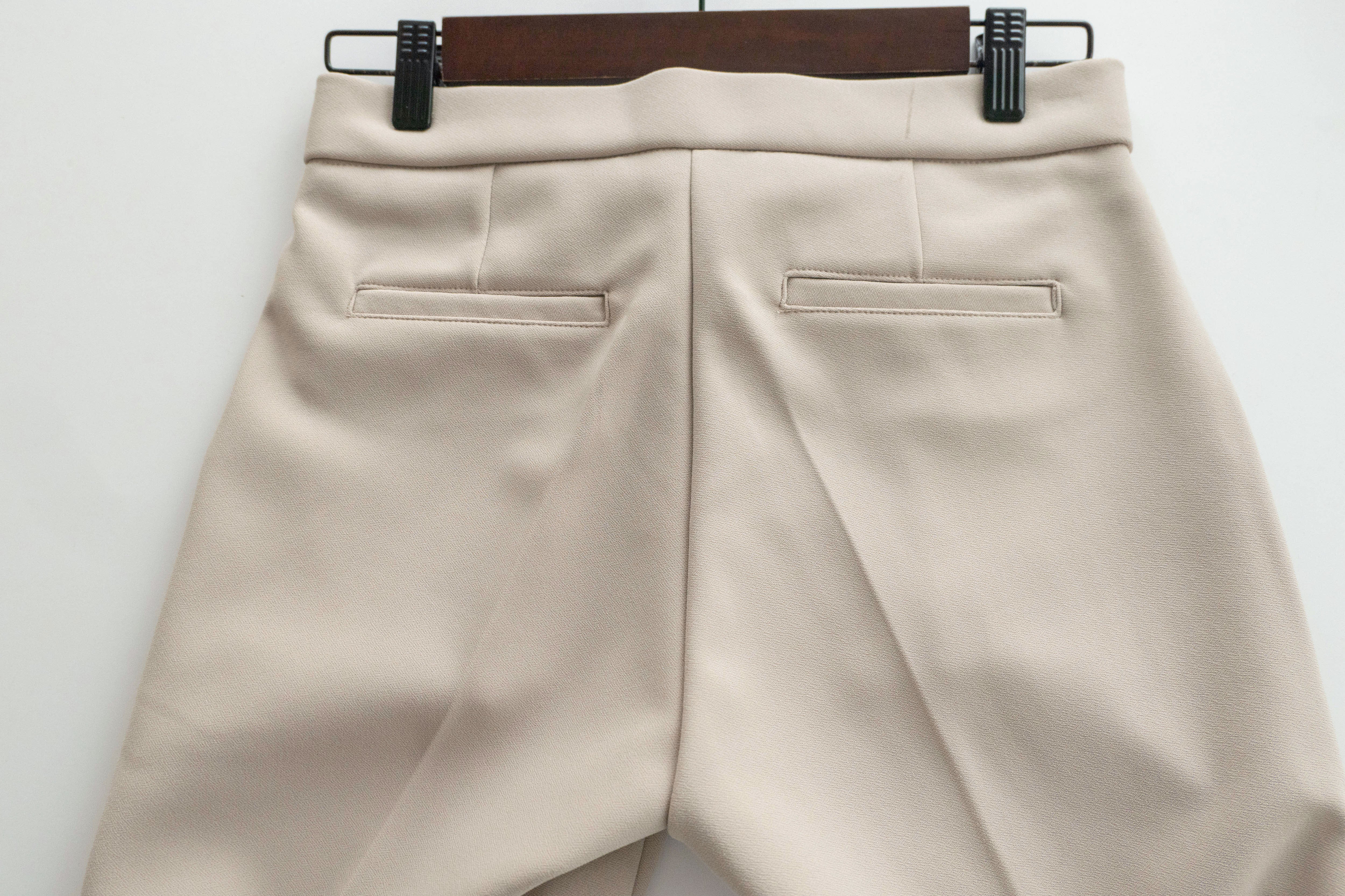 Beige 全彈性質料修腳不貼西褲, Pants/ PT8397