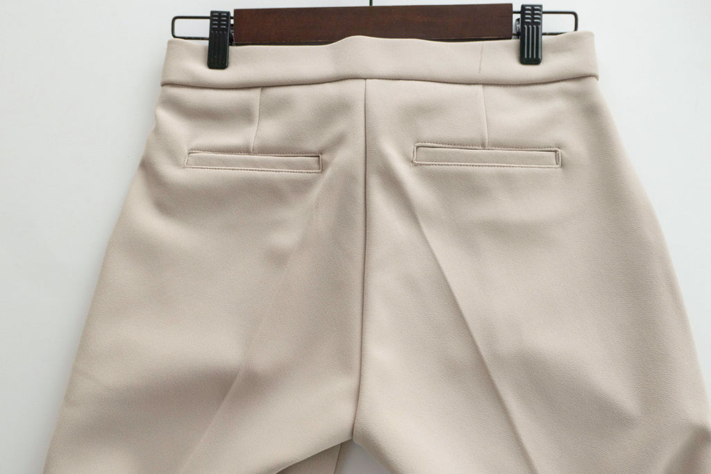 Beige 全彈性質料修腳不貼西褲, Pants/ PT8397