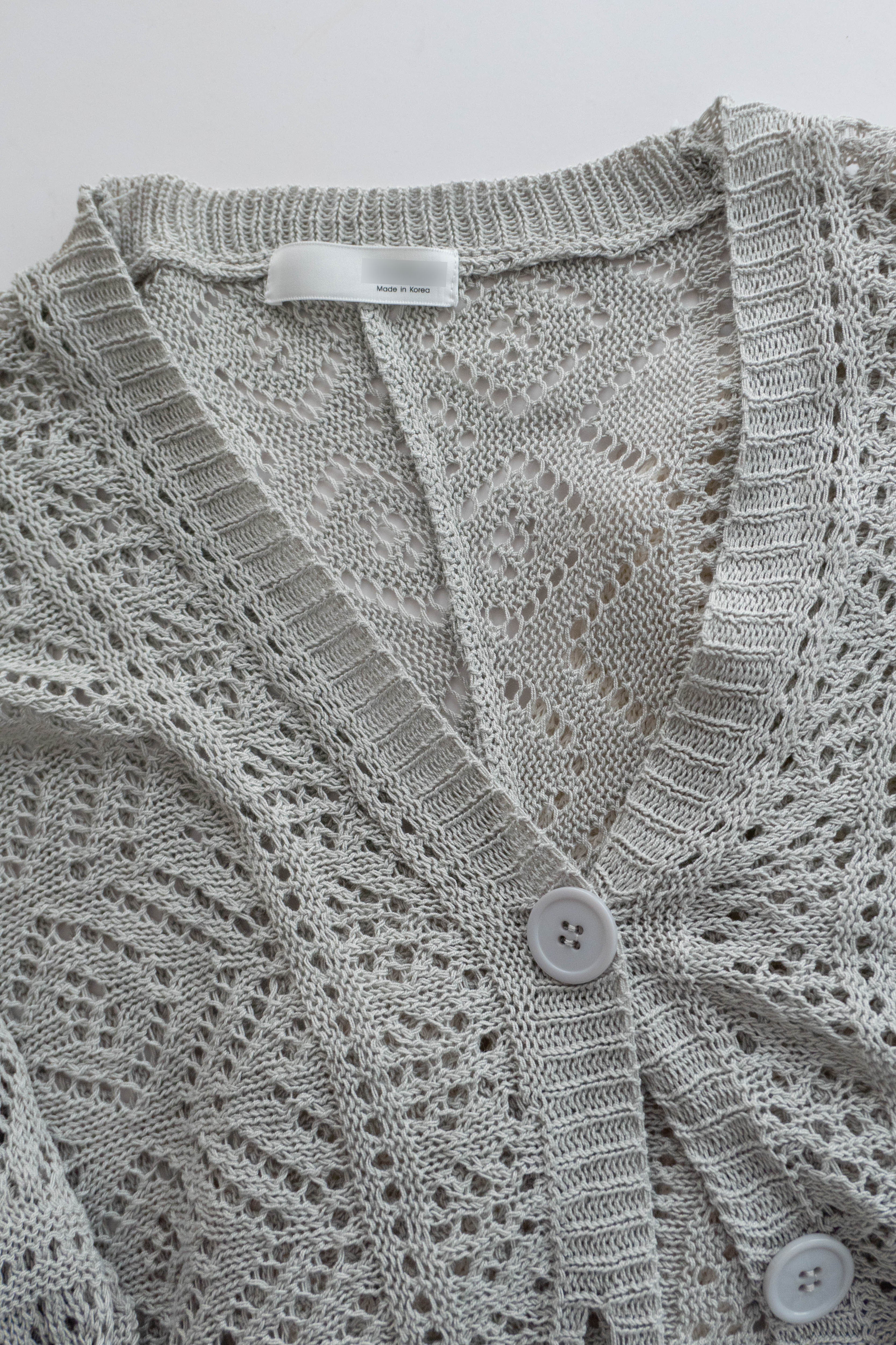Weave 氣質幾何織紋通花外套, Cardigan/ CD8123